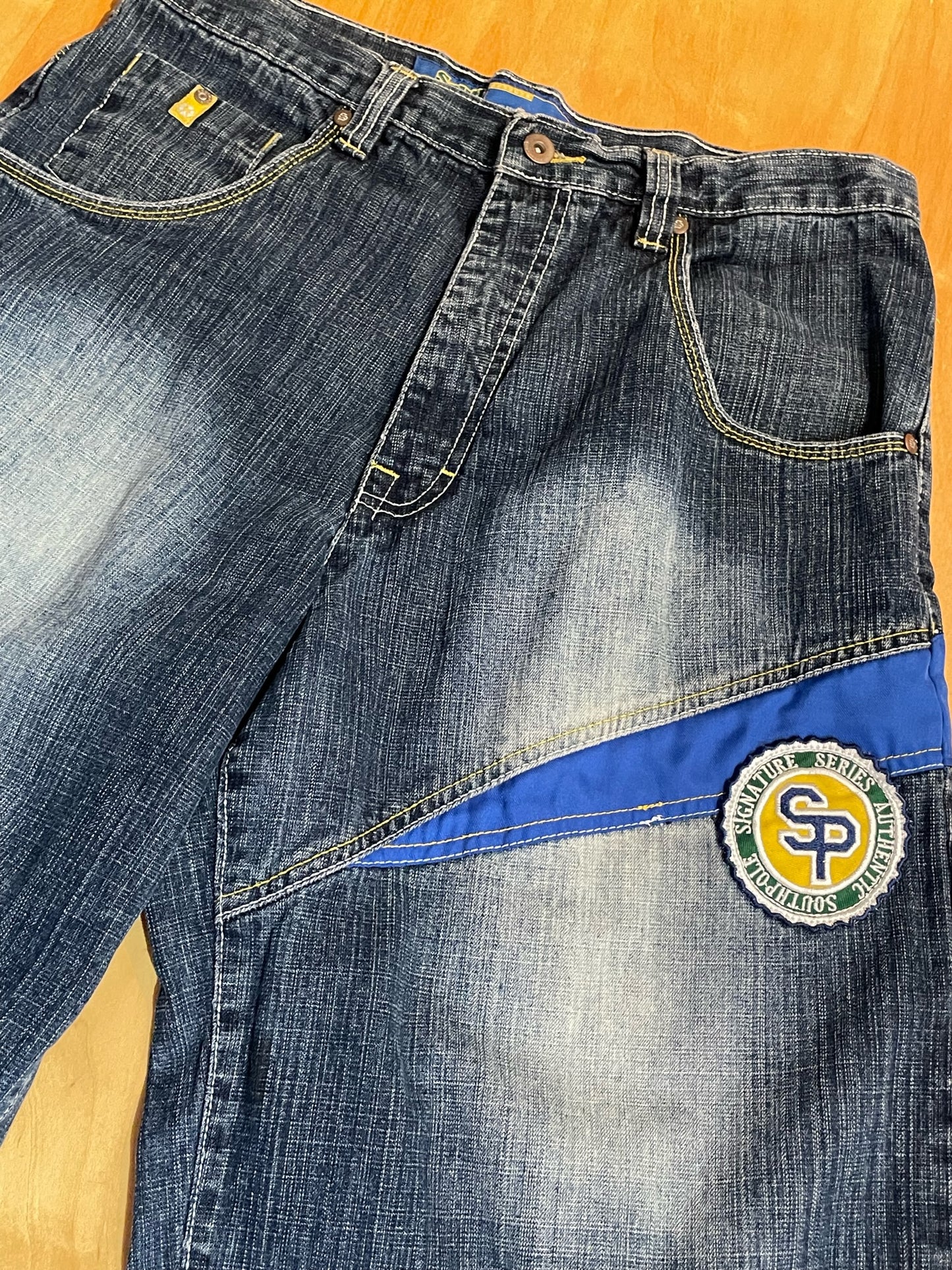 Vintage 00s SOUTH POLE BAGGY SHORTS  SZ: 34