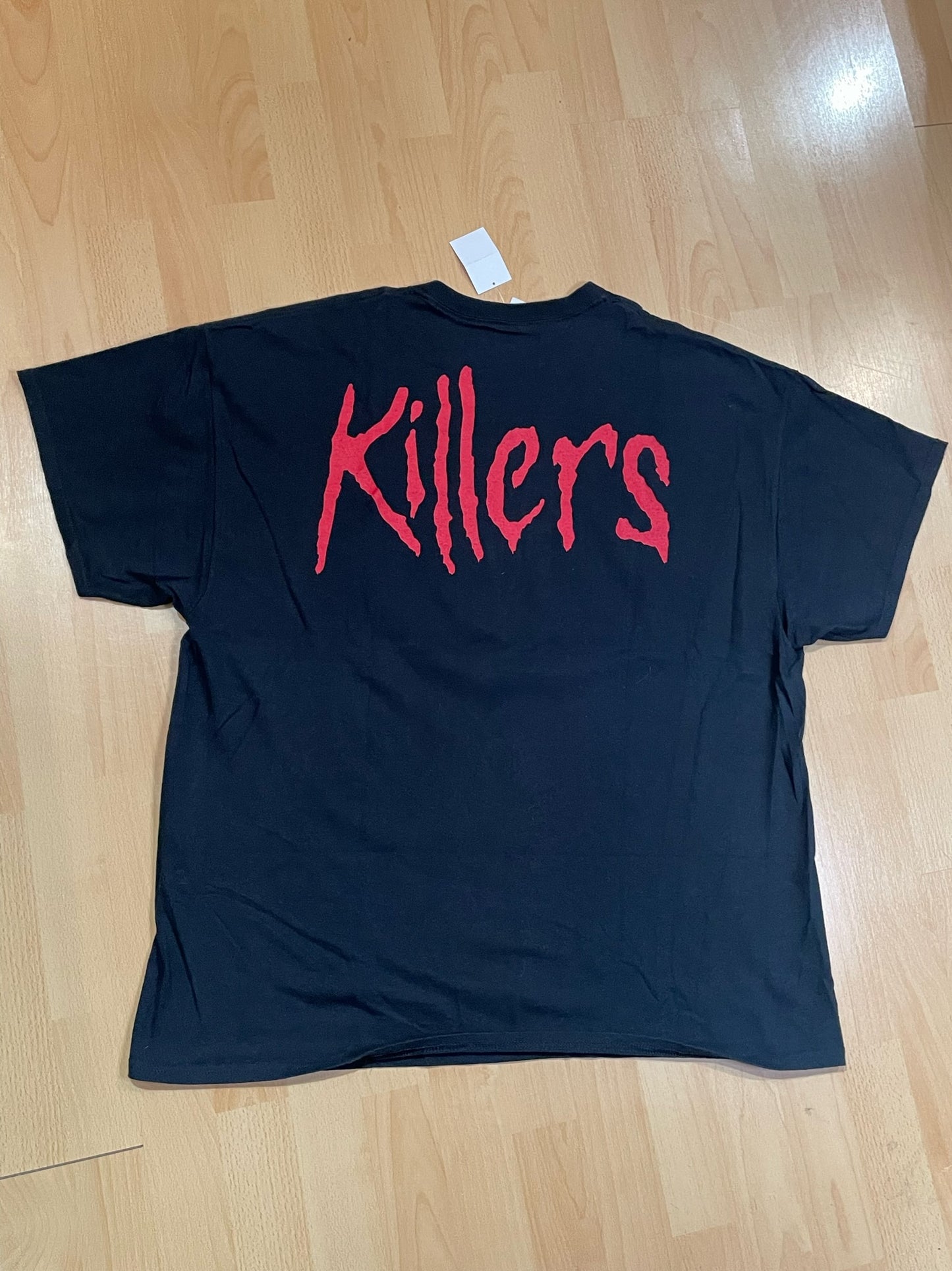 IRON MAIDEN "KILLERS" MUSIC BAND T-SHIRT SZ: XXL