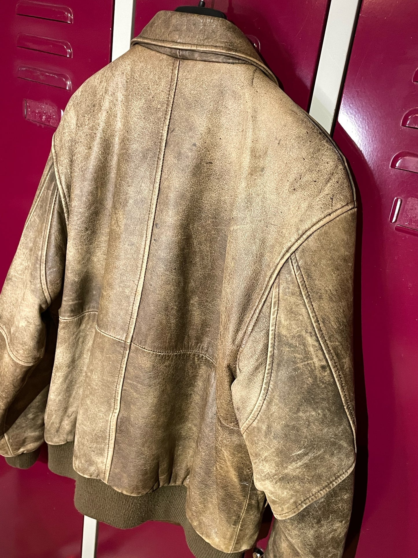 VINTAGE AEROPOSTALE AVIATOR FLIGHT JACKET SZ: 38