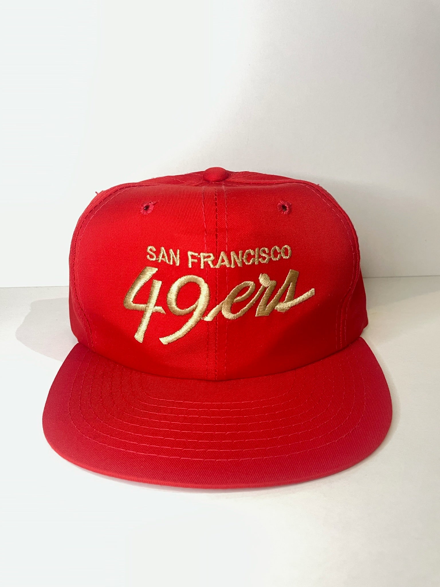 VINTAGE 90s SAN FRANCISCO 49ERS SPORTS SPECIALTIES SNAPBACK CAP HAT