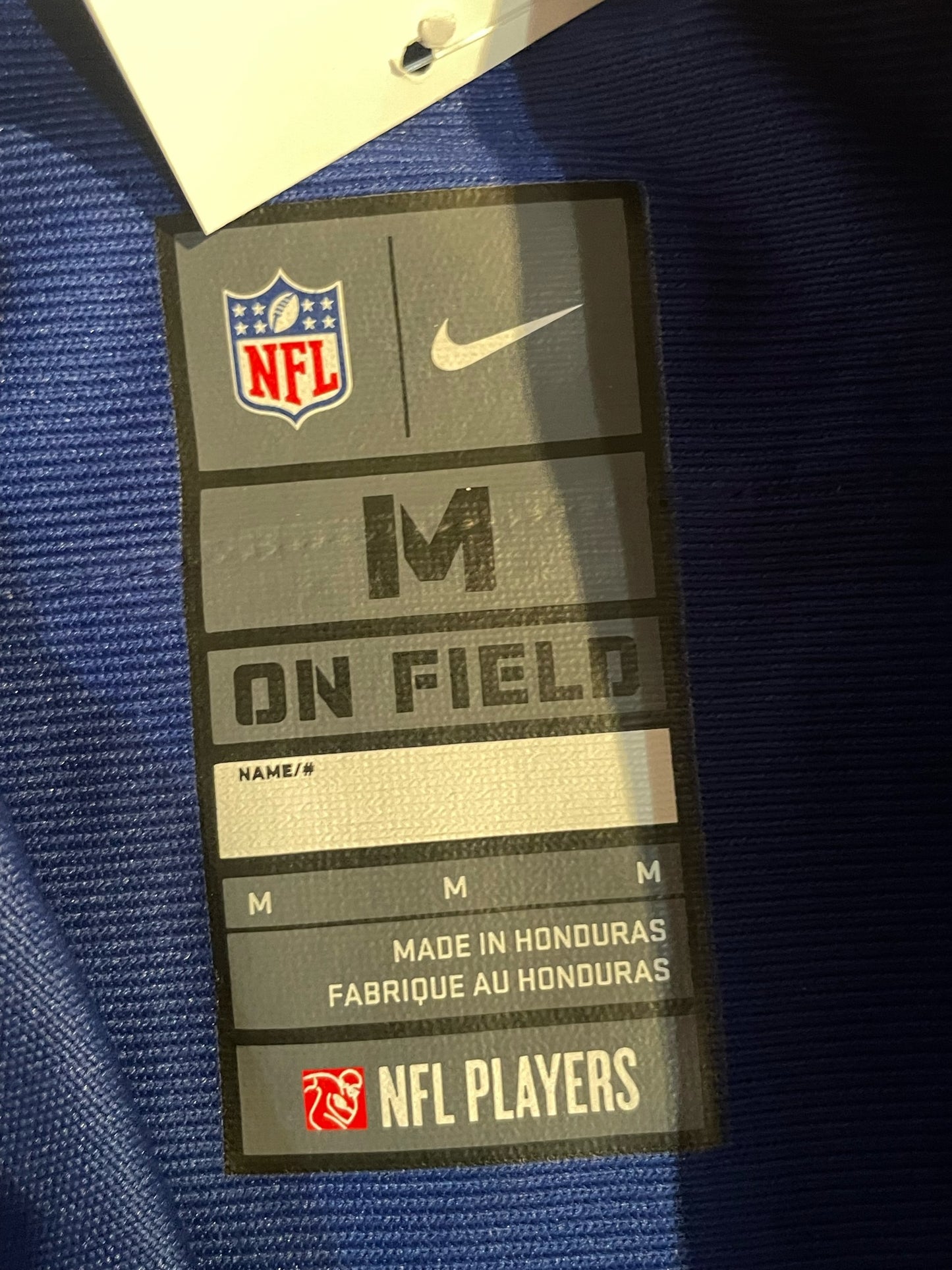 NIKE NEW YORK GIANTS "VICTOR CRUZ" NFL FOOTBALL JERSEY SZ: M