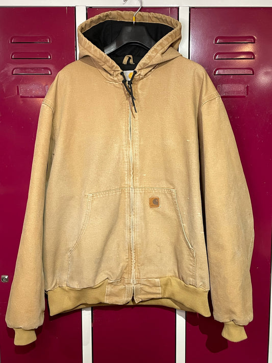 CARHARTT WIP ACTIVE ZIPED HOODED SZ: XL