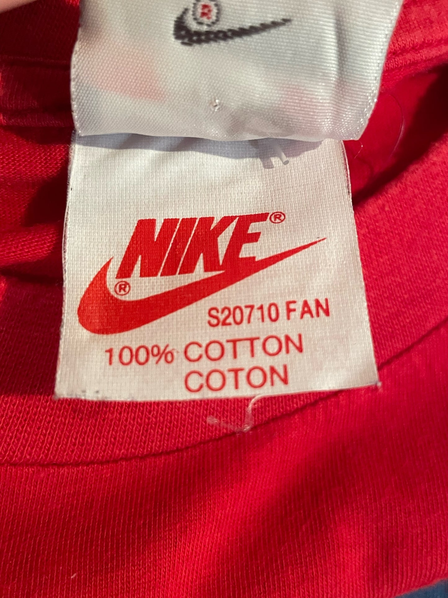 VINTAGE 90s NIKE AIR JORDAN NBA T-SHIRT SZ: M