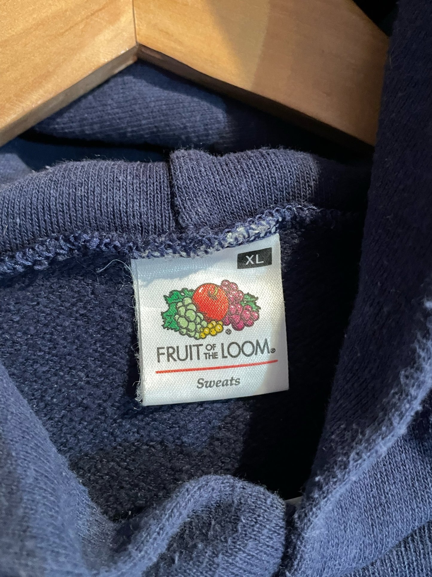 VINTAGE 90s NEW YORK HARDCORE MUSIC HOODIE SZ: XL