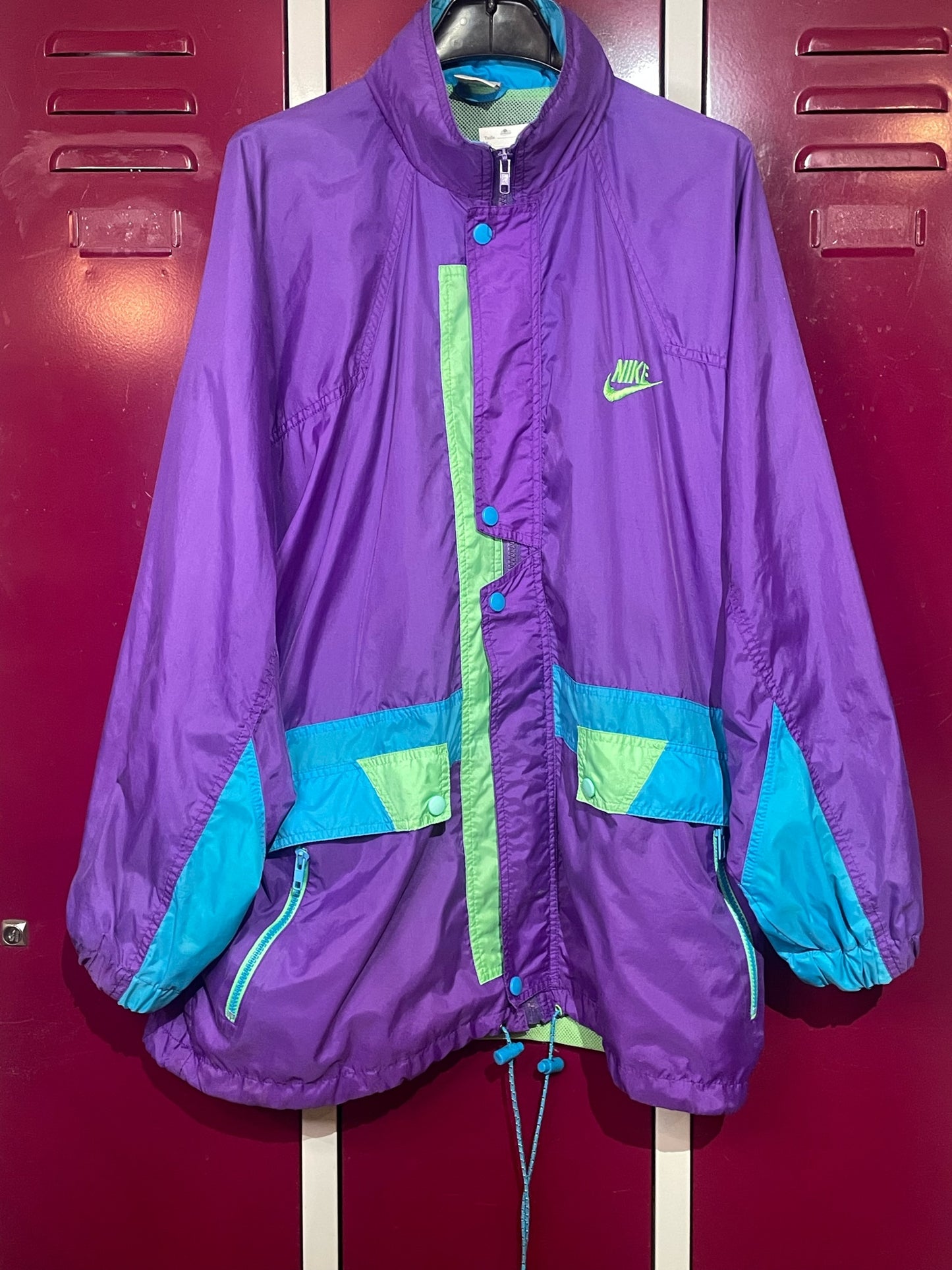 VINTAGE NIKE WINDBREAKER TRACKSUIT  SZ: L