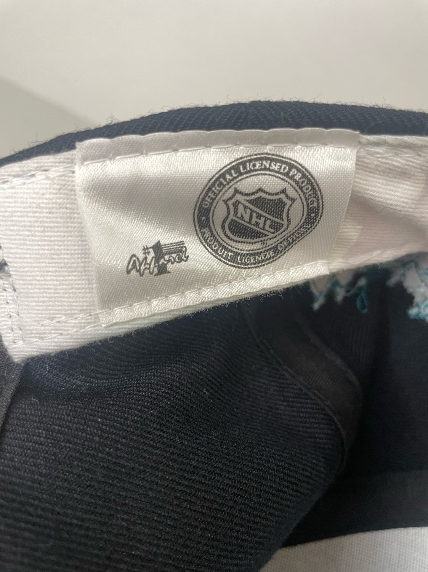 VINTAGE 90s MIGHTY DUCKS #1 APPAREL SNAPBACK CAP HAT