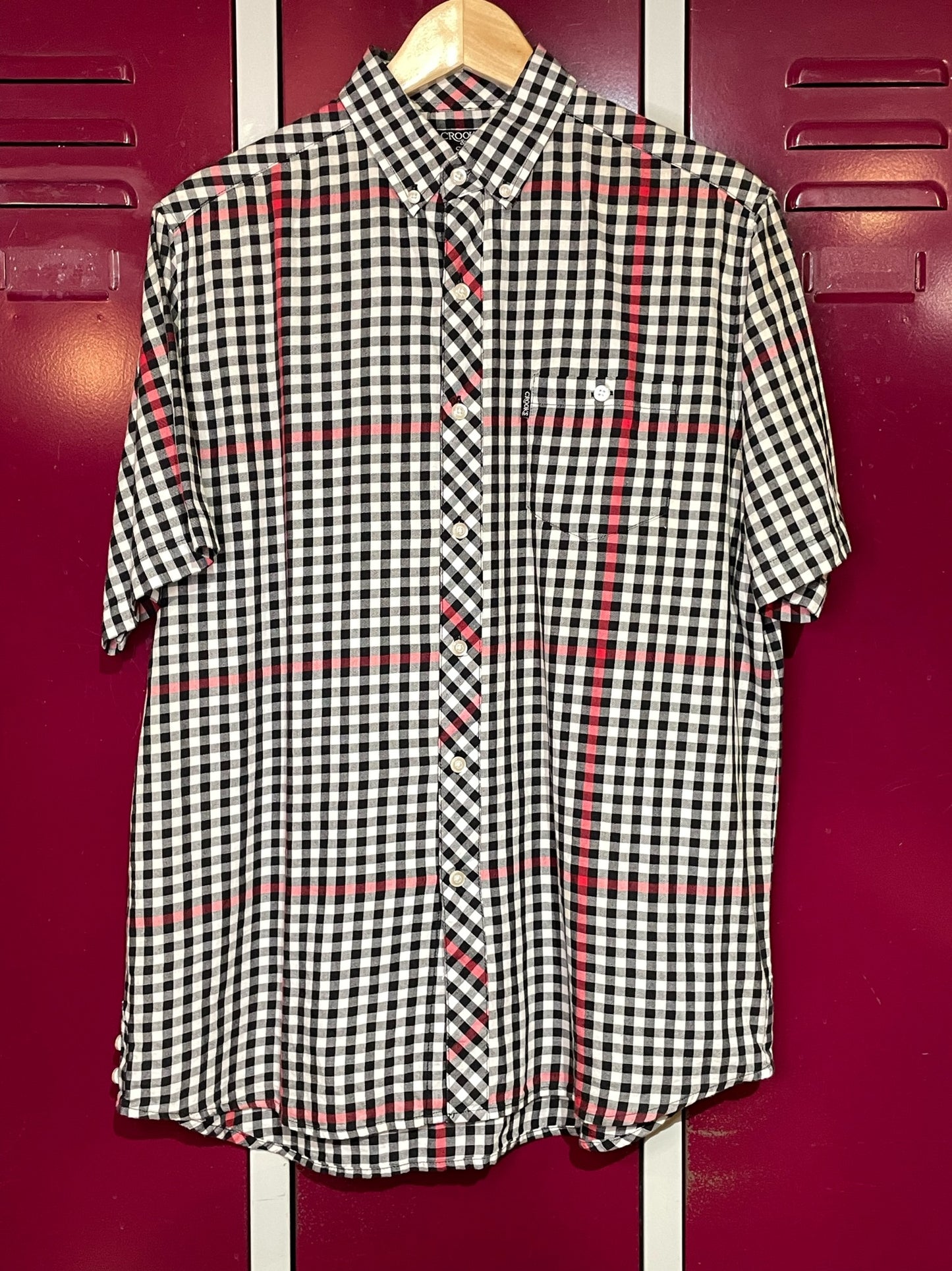 CROOKS & CASTLES SHORT SLEEVES SHIRT SZ: M