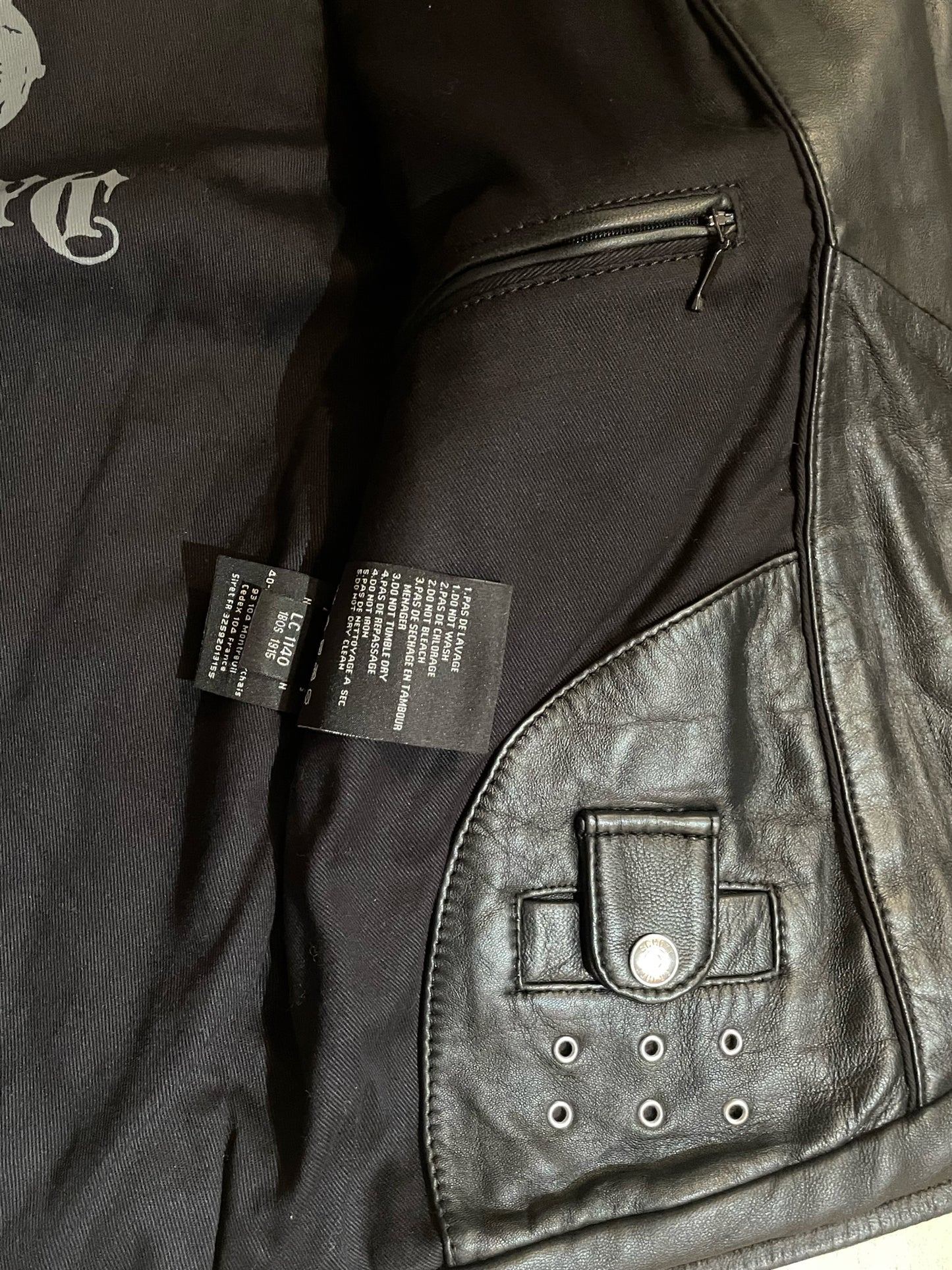 "BRAND NEW" SCHOTT N.Y.C LC1140 PERFECTO LEATHER JACKET SZ: M