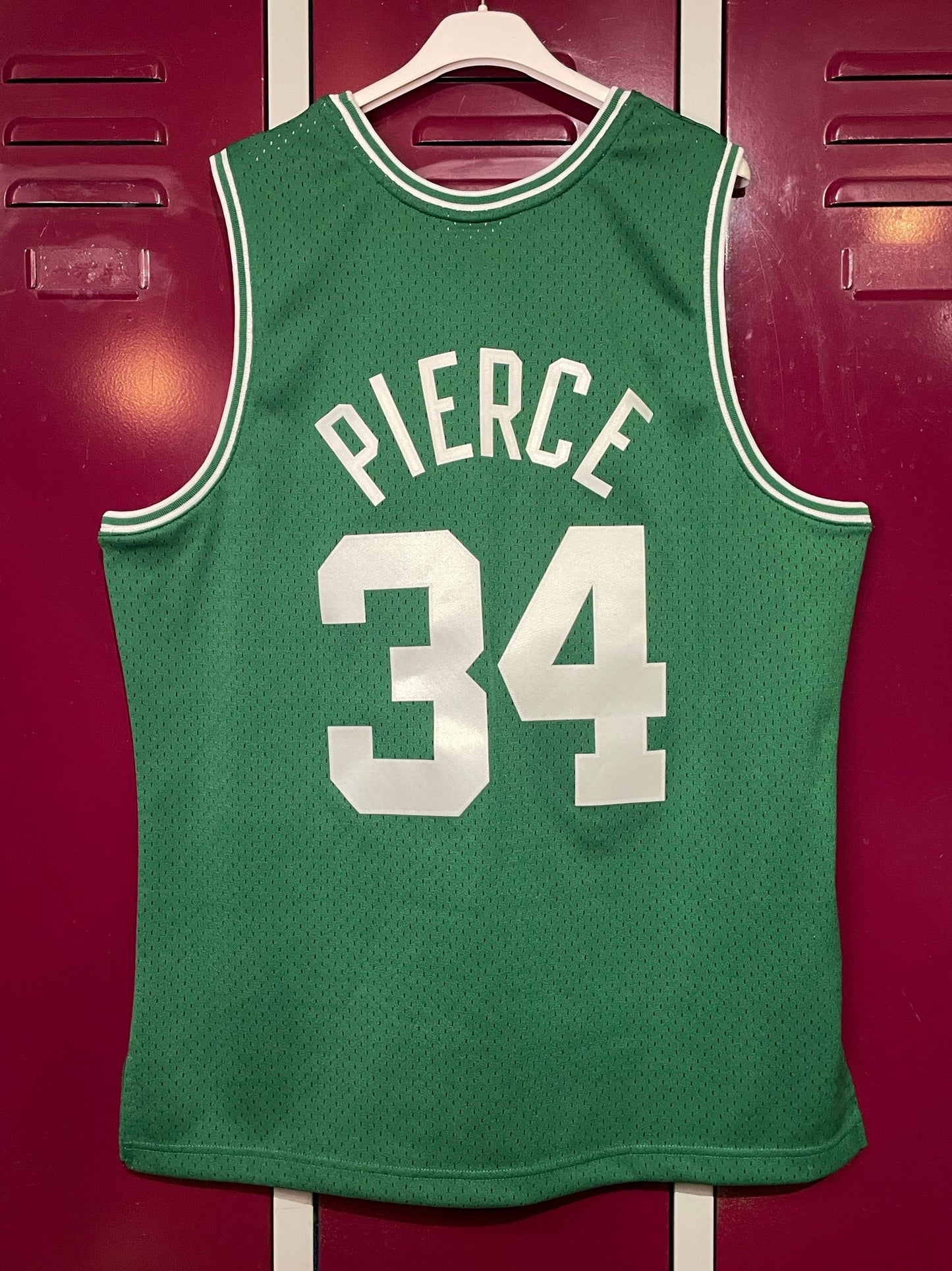 MITCHELL & NESS BOSTON CELTICS "PAUL PIERCE" NBA JERSEY SZ: L