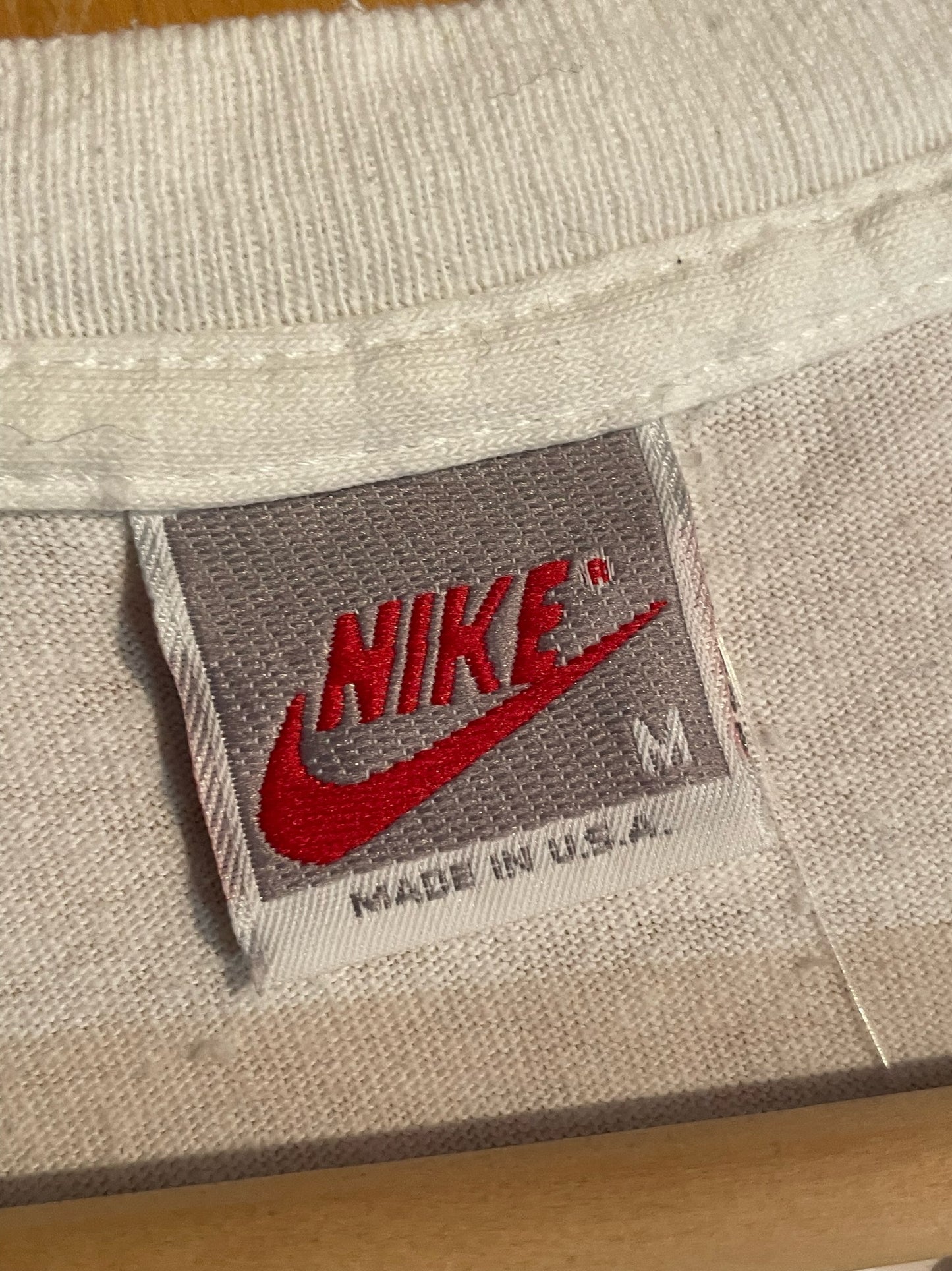 VINTAGE 90s NIKE AIR JORDAN "MJ 23" BULLS NBA T-SHIRT SZ: M