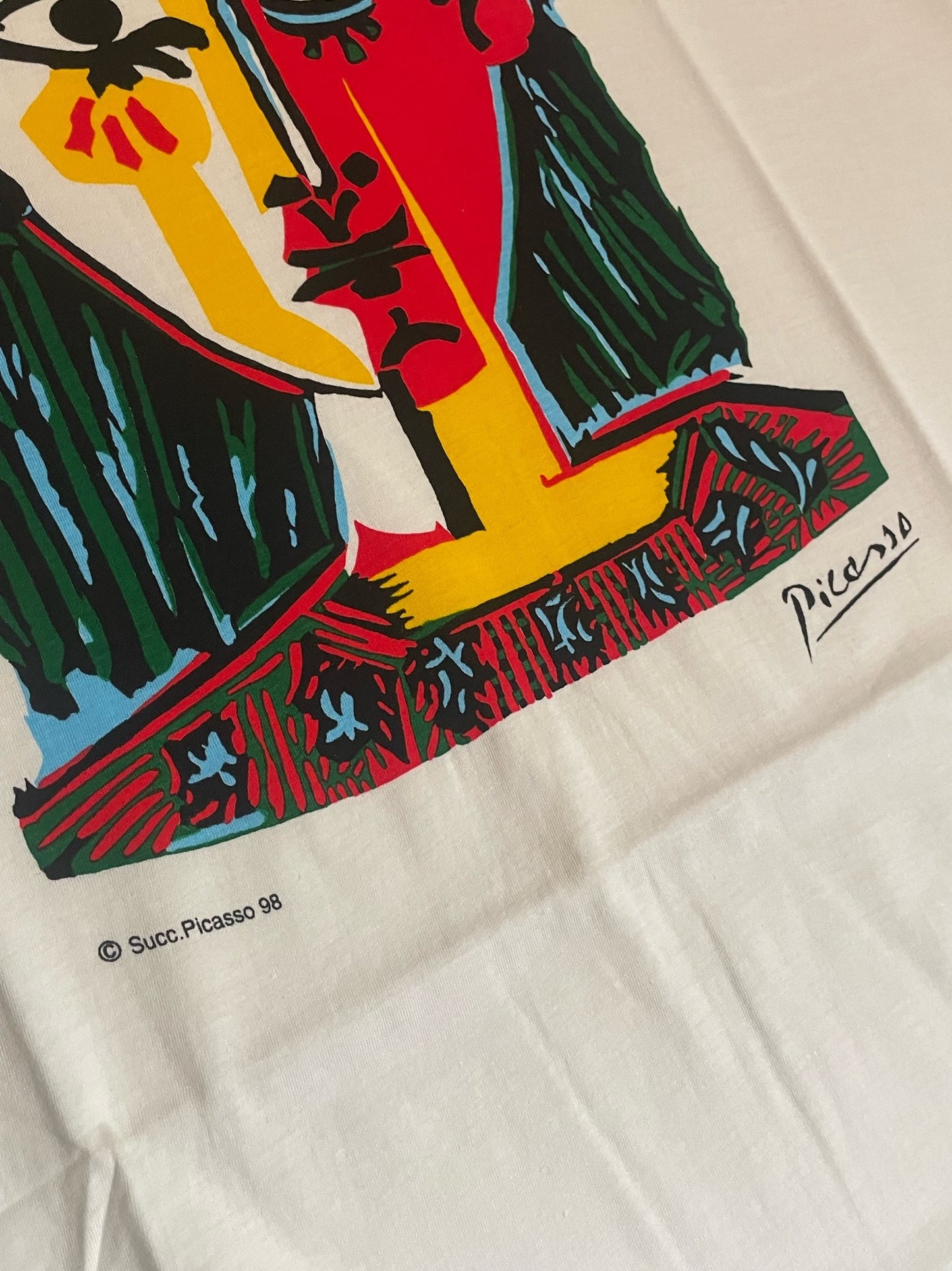 "DS" VINTAGE 1998 PABLO PICASSO T-SHIRT SZ: M