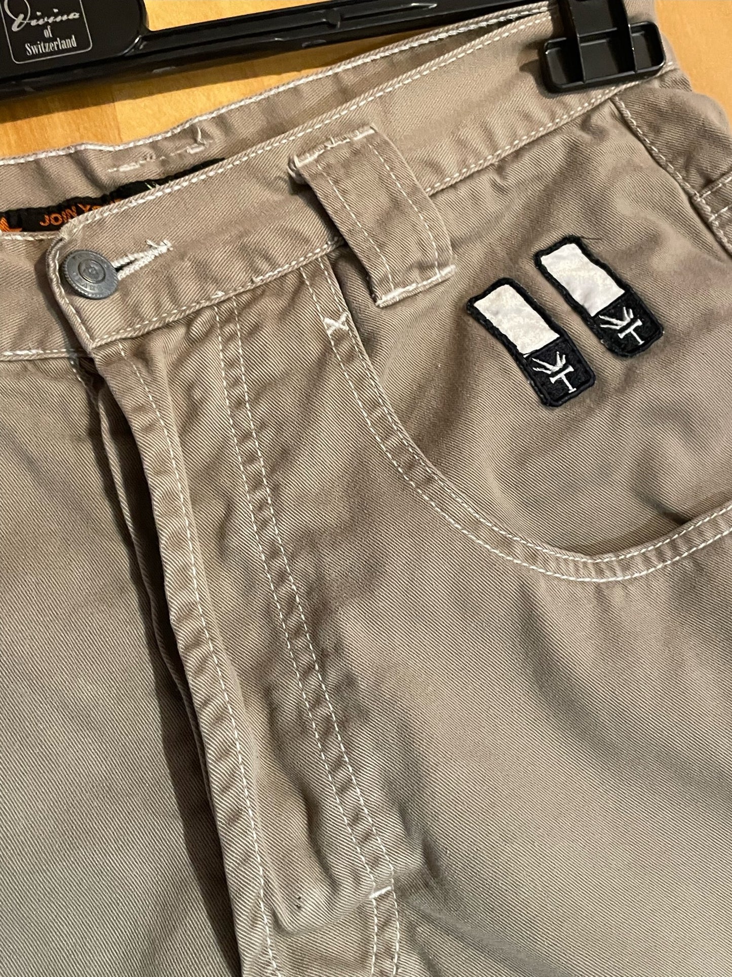 VINTAGE 90s TEDDY'S SHORTS  SZ: 36=30