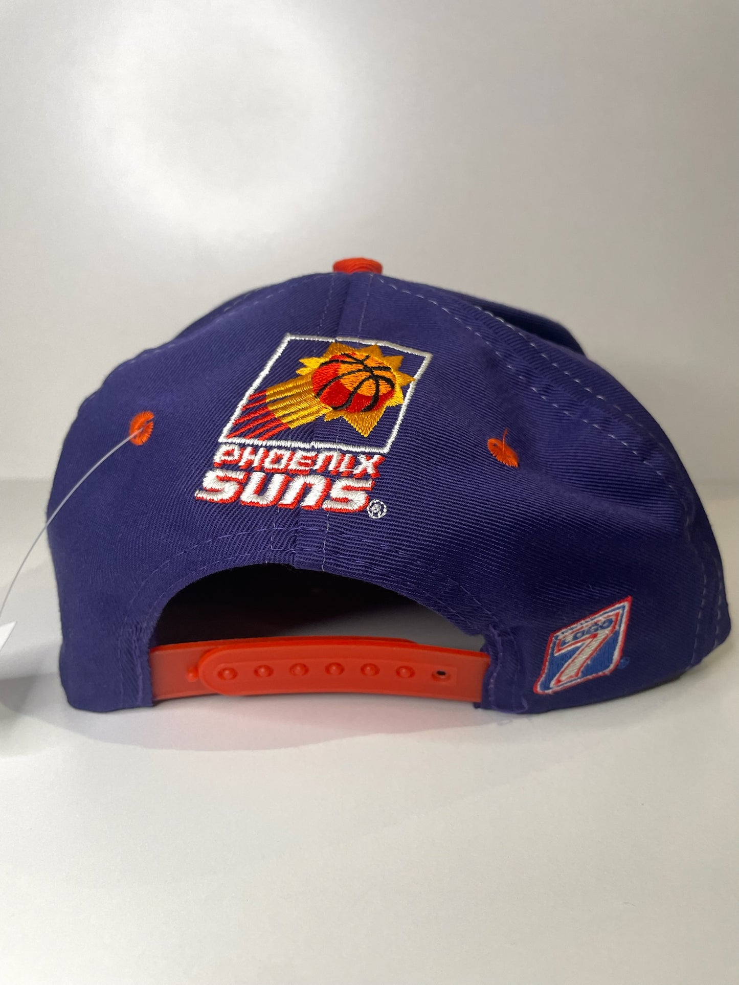 VINTAGE 90s PHOENIX SUNS LOGO 7 SNAPBACK CAP HAT