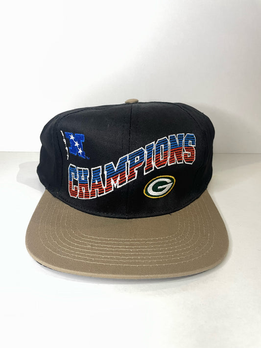 "DS" VINTAGE 90s GREEN BAY PACKERS GAME DAY SNAPBACK CAP HAT