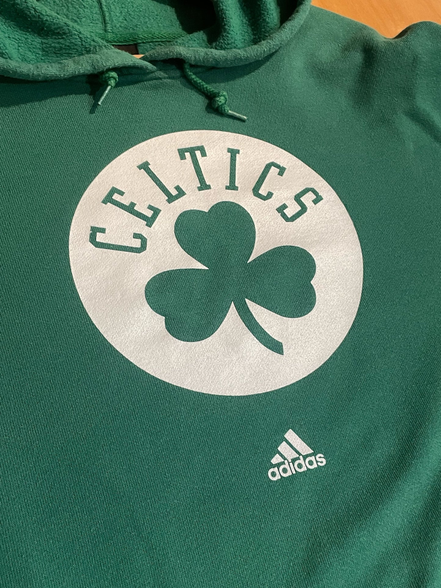 ADIDAS BOSTON CELTICS NBA BASKETBALL HOODIE SZ: XL