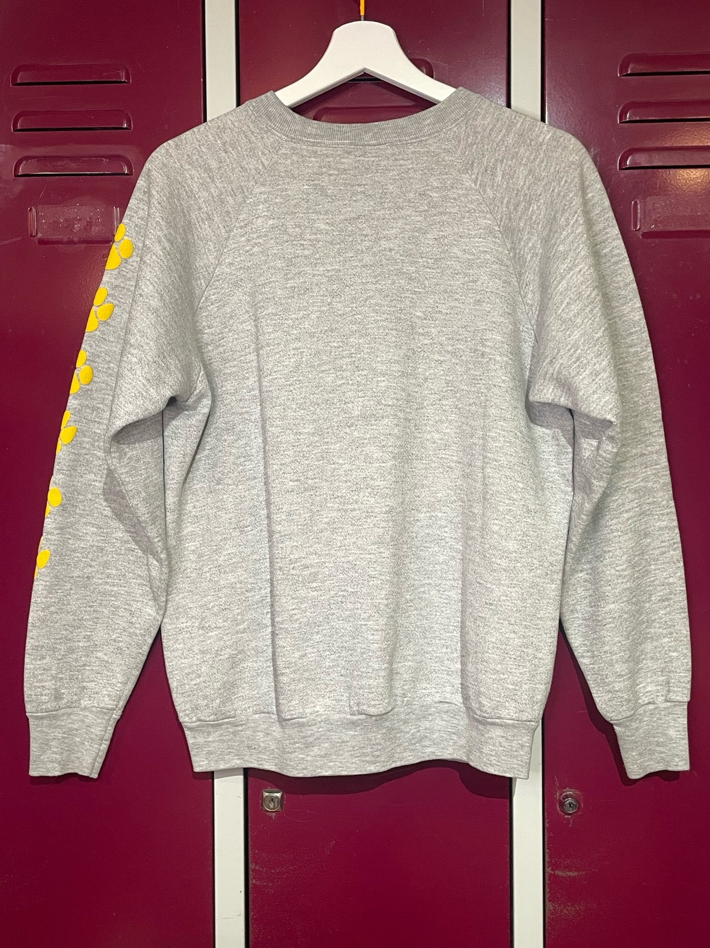 VINTAGE 80s UNIVERSITY OF PITTSBURH CREWNECK SWEATSHIRT SZ: L