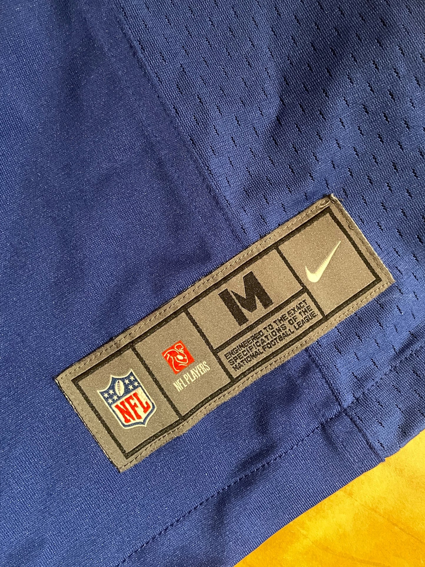 NIKE NEW YORK GIANTS "VICTOR CRUZ" NFL FOOTBALL JERSEY SZ: M