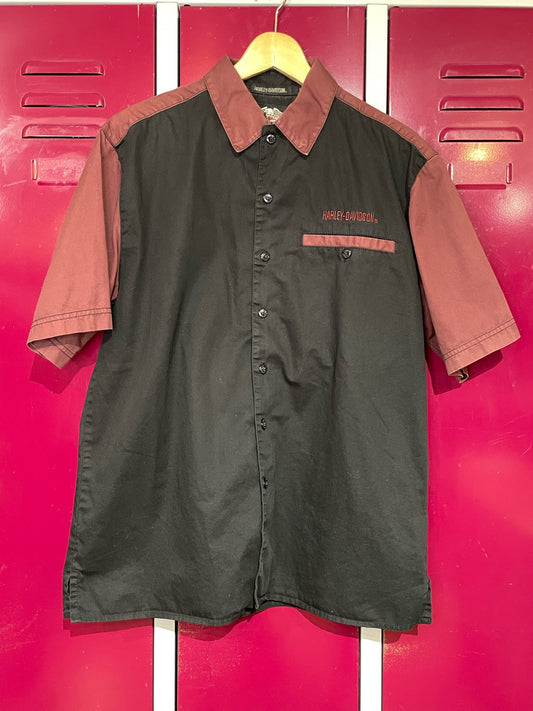 HARLEY DAVIDSON "MILWAUKEE" SHORT SLEEVES SHIRT SZ: M