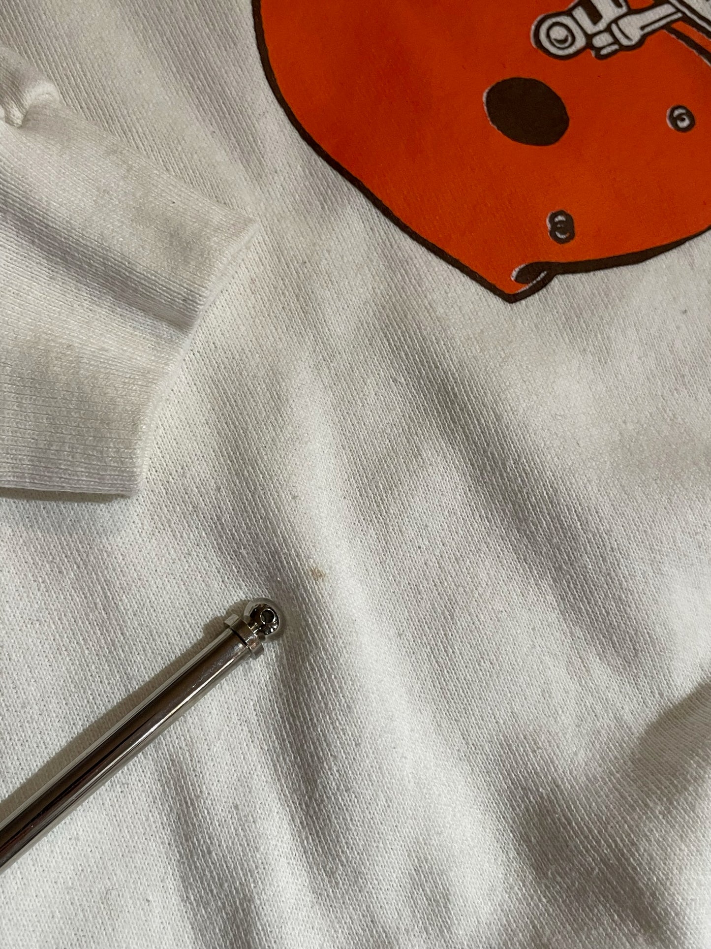 VINTAGE 80s CLEVELAND BROWNS CREWNECK SWEATSHIRT SZ: XL