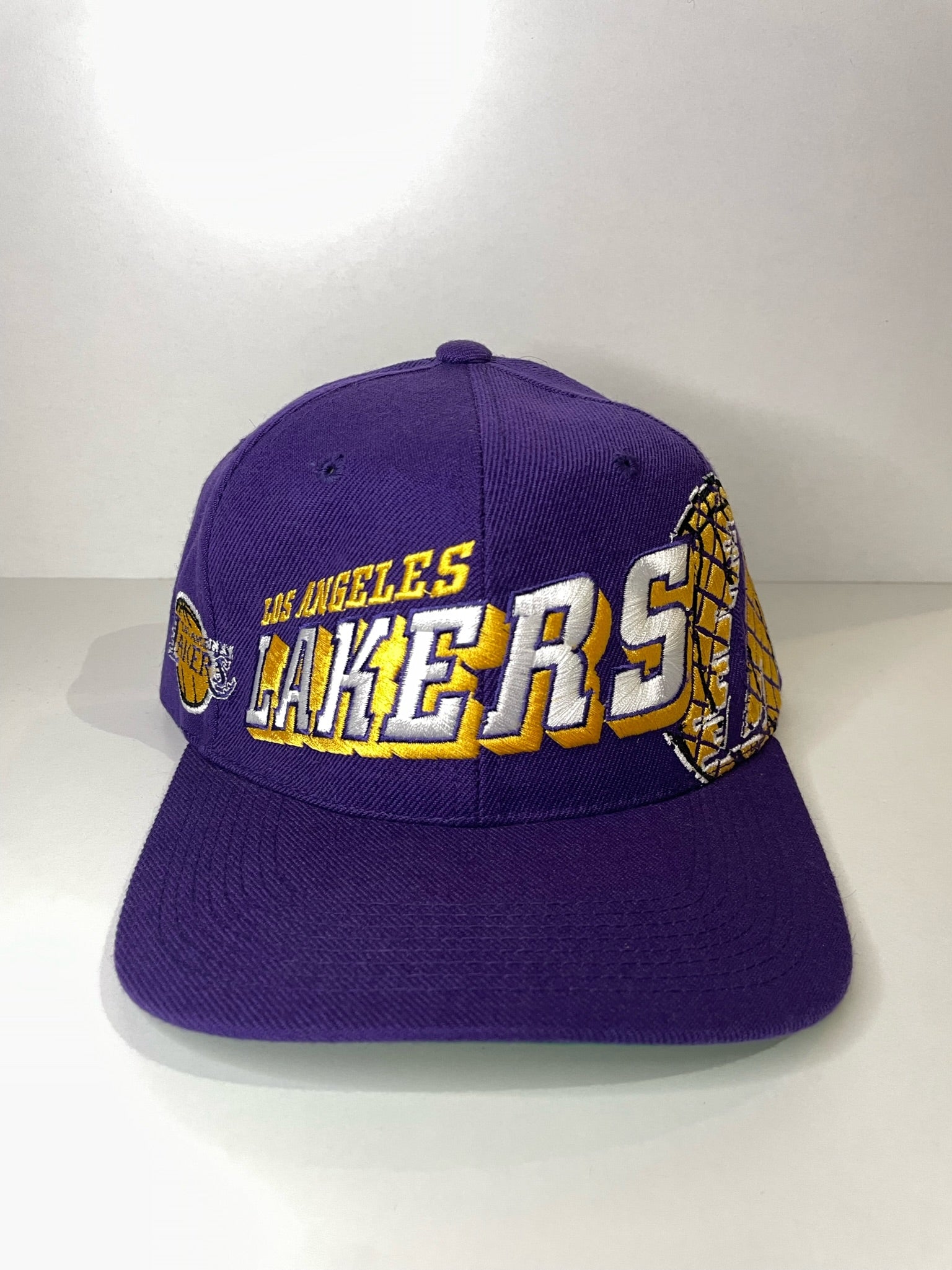 Vintage Los Angeles Lakers Hat 90s Snapback Cap The Game Limited Edition B2