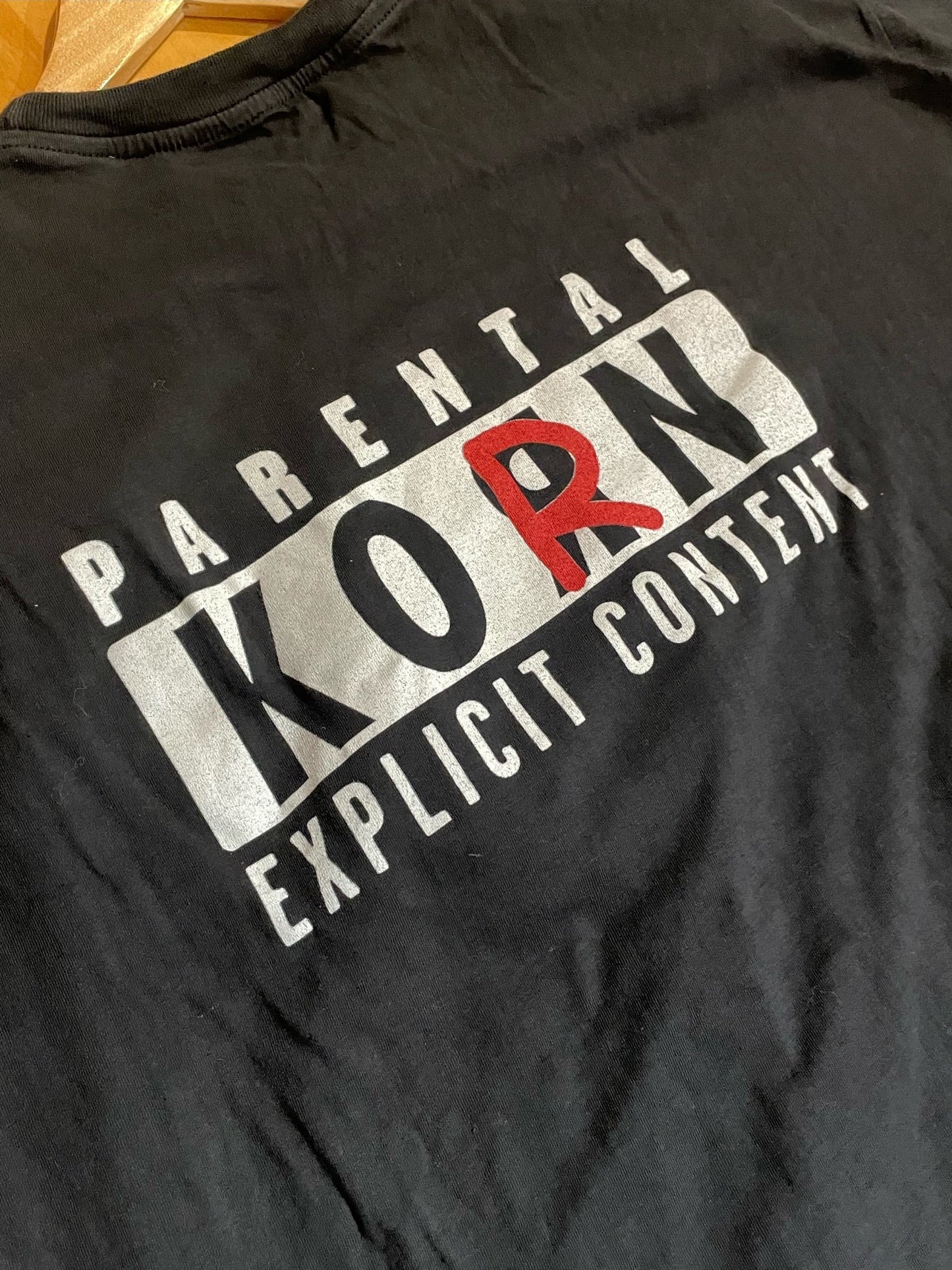 KORN "TAKE A LOOK IN THE MIRROR" 2004 MUSIC BAND T-SHIRT SZ: XL