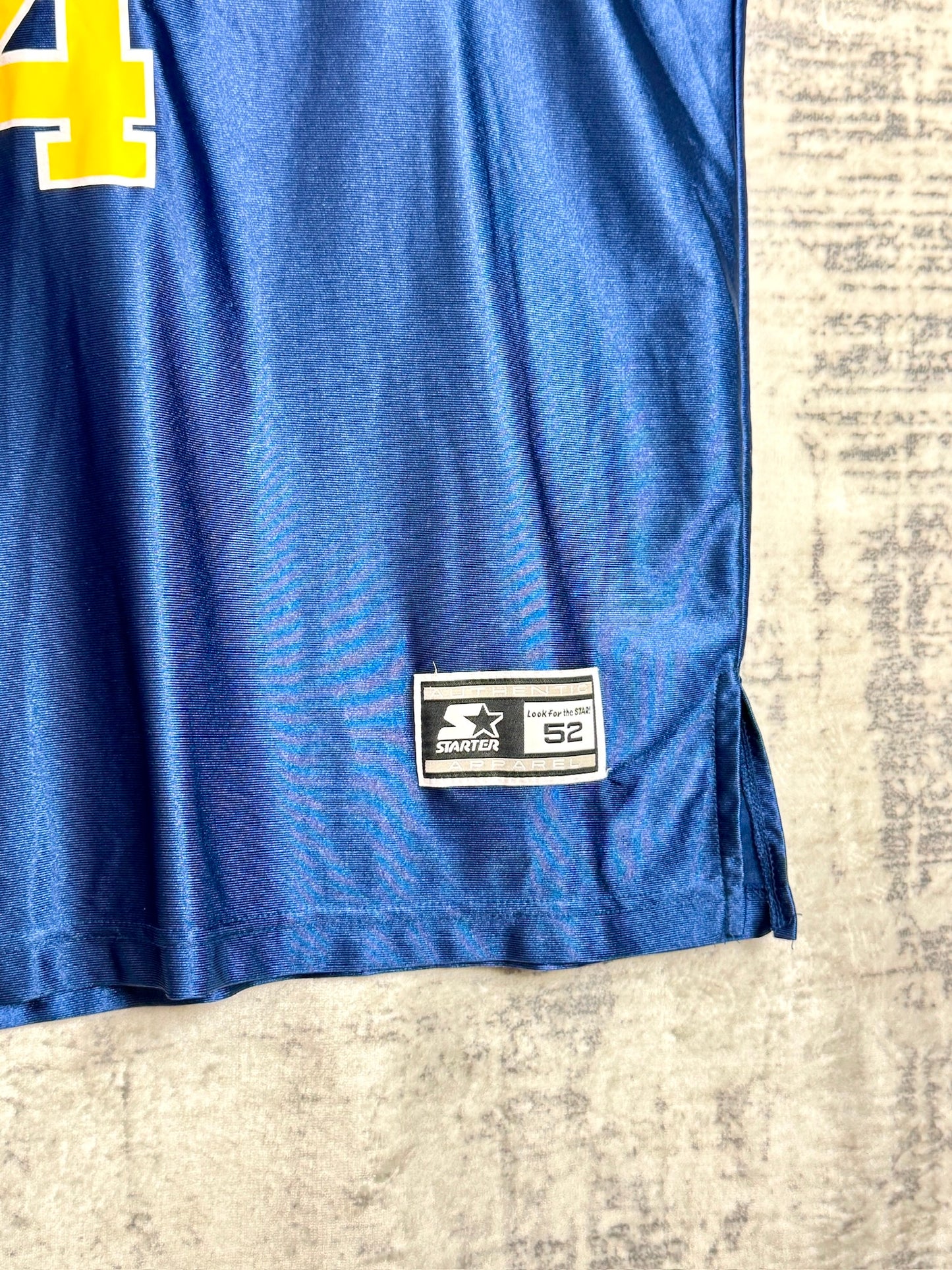VINTAGE 90s STARTER MICHIGAN BASKETBALL JERSEY SZ: 52/XL