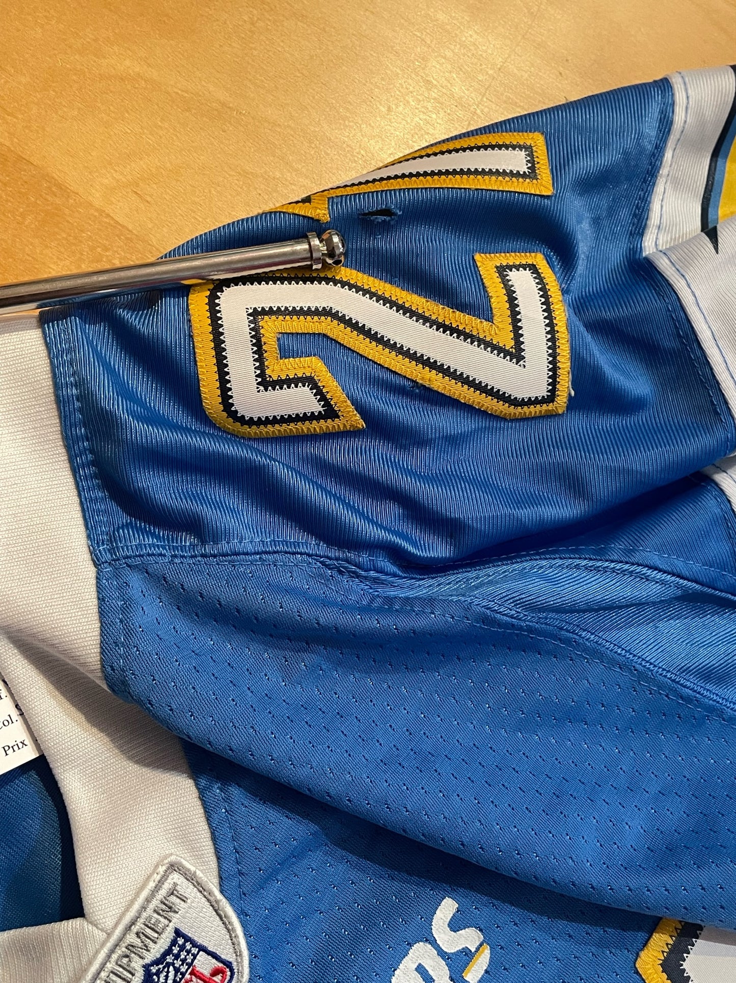 REEBOK LOS ANGELES CHARGERS "TOMLINSON" NFL FOOTBALL JERSEY SZ: L