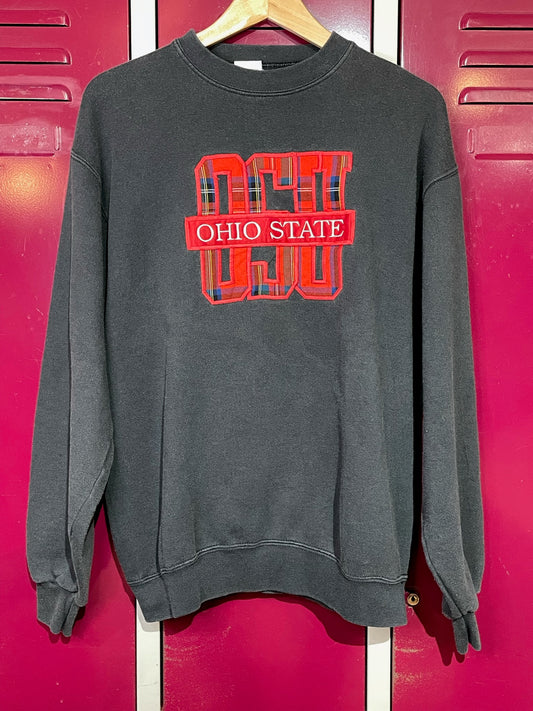 VINTAGE 90s OHIO STATE UNIVERSITY CREWNECK SWEATSHIRT SZ: L