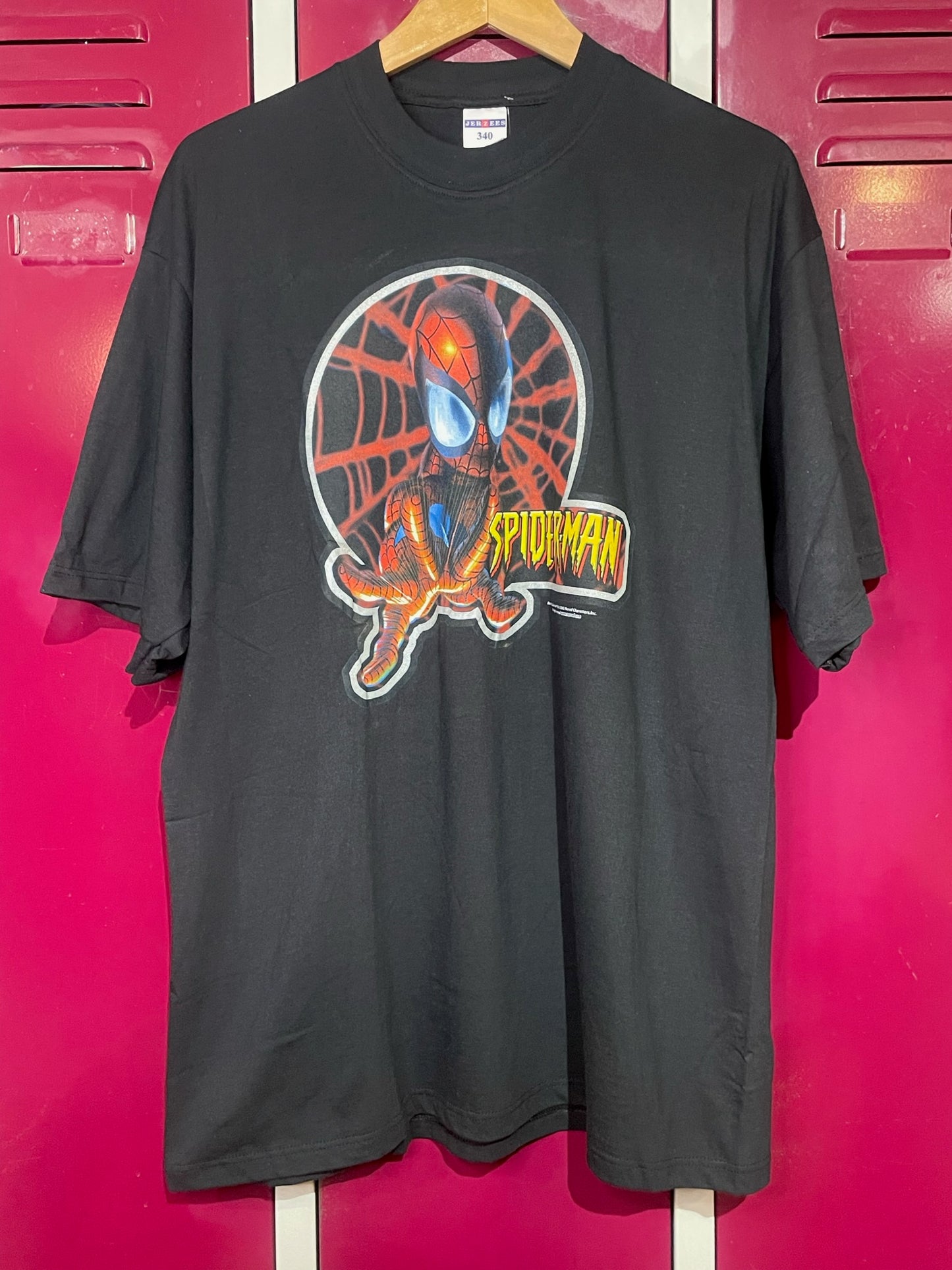 VINTAGE 2002 SPIDER-MAN "MARVEL" T-SHIRT SZ: L