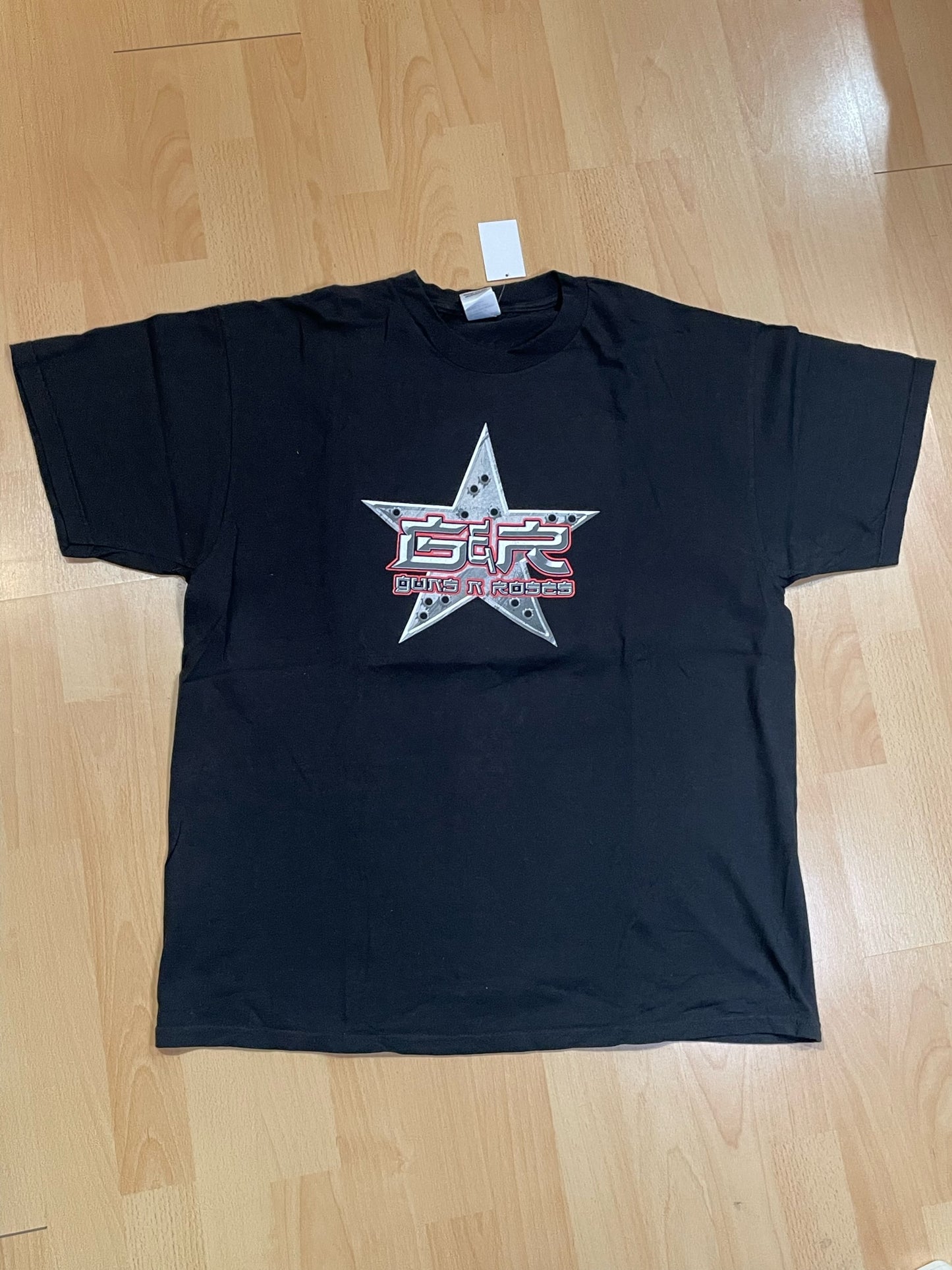 GUNS N ROSES "WORLD TOUR 2002-2003" MUSIC BAND T-SHIRT SZ: XL