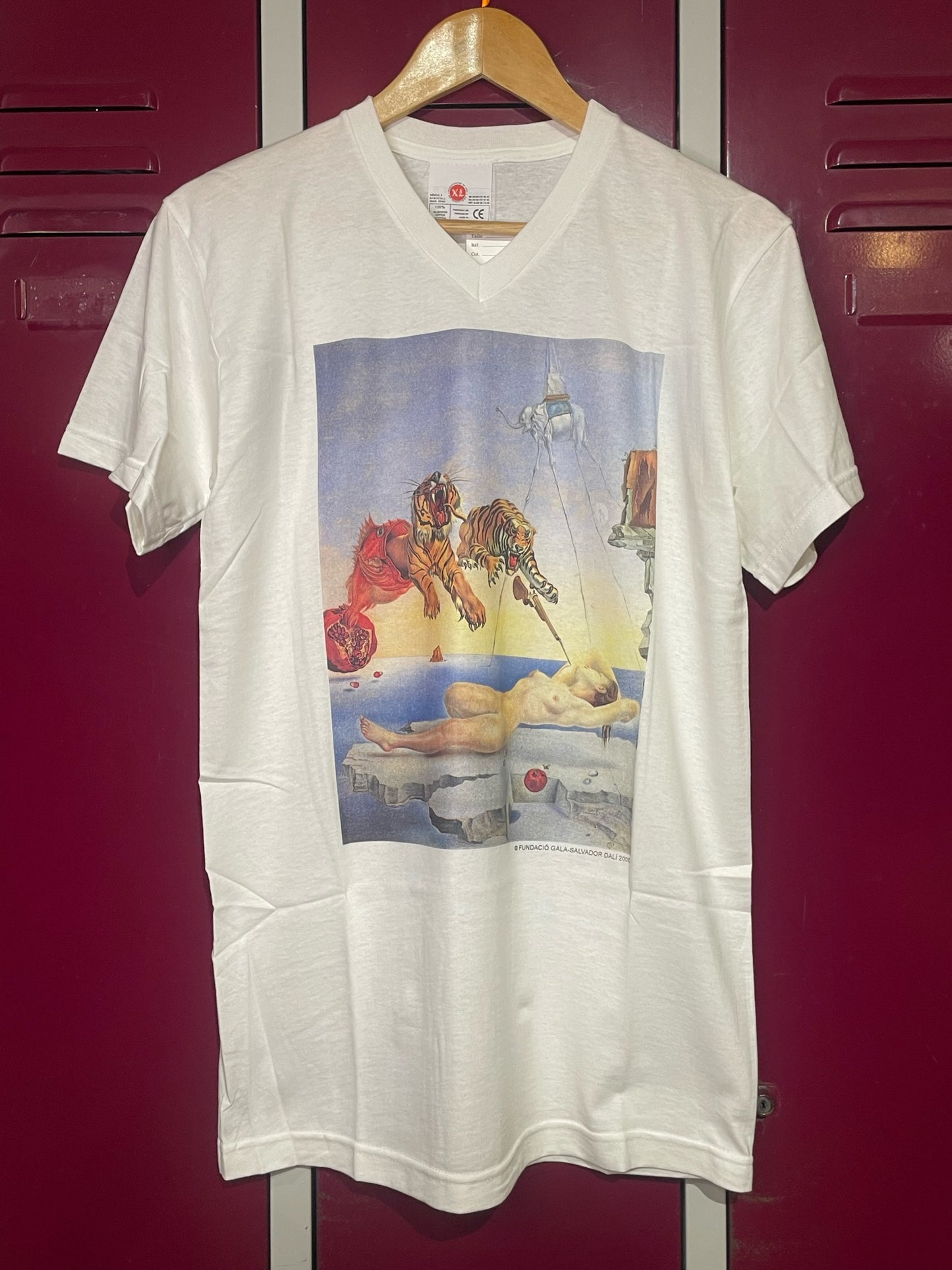 "DS" VINTAGE 2000 SALVADOR DALI T-SHIRT SZ: M