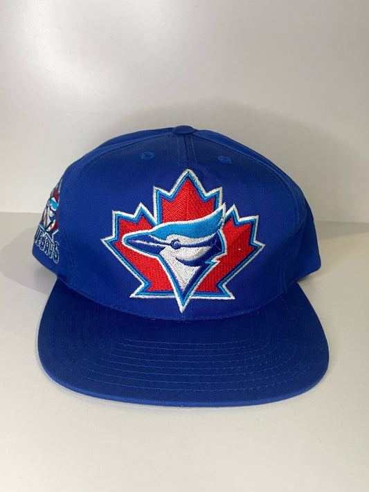VINTAGE 90s TORONTO BLUE JAYS SNAPBACK CAP HAT