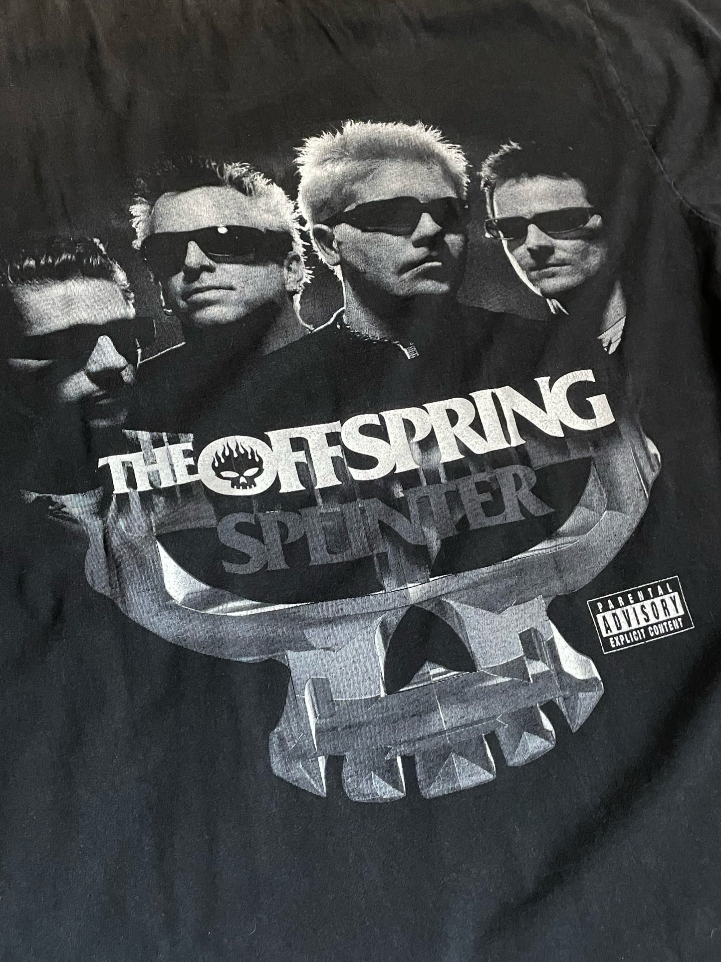 VINTAGE 00s THE OFFSPRING "SPLINTER" MUSIC BAND T-SHIRT SZ: XL