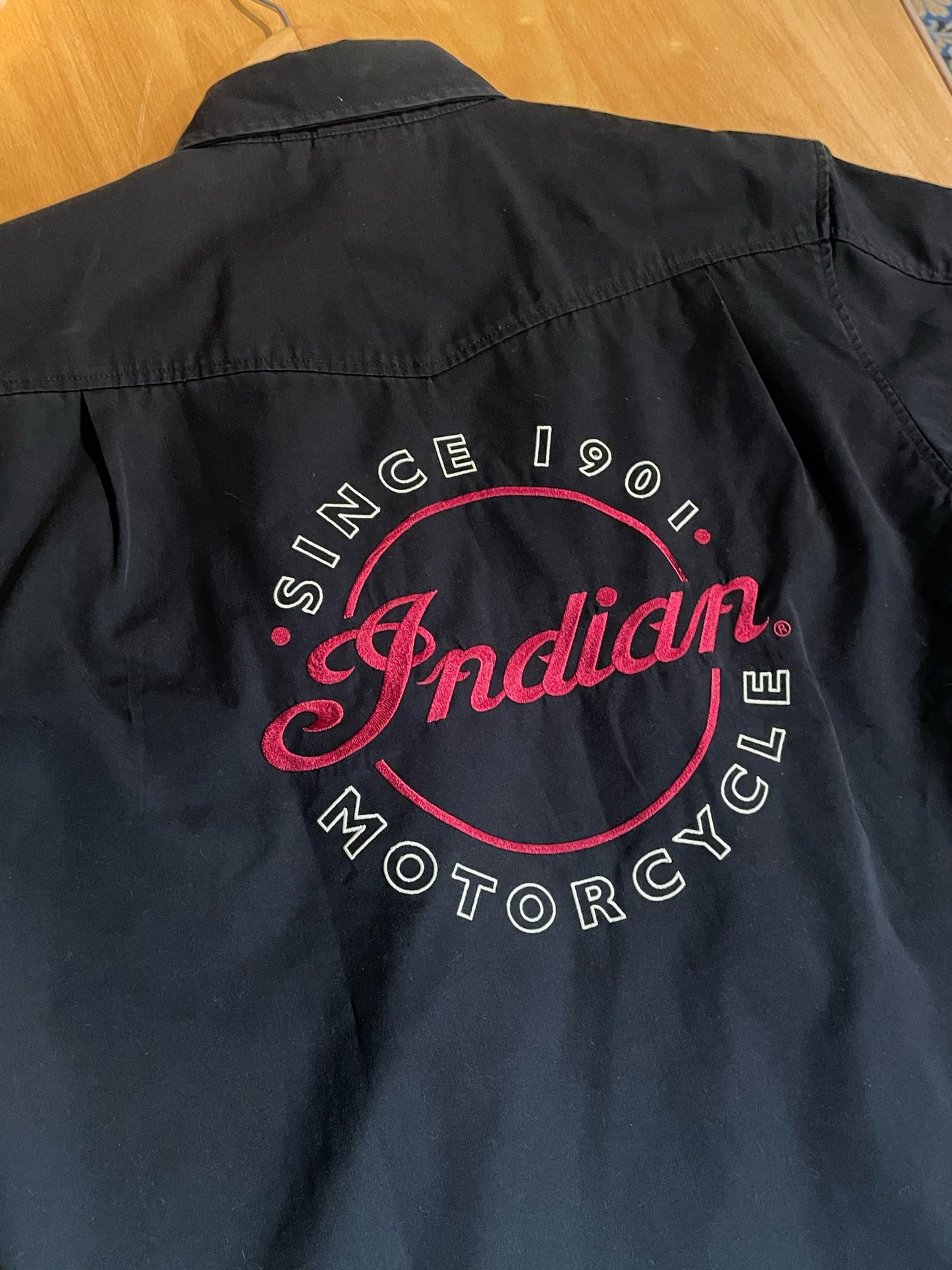 INDIAN MOTORCYCLE SHORT SLEEVES SHIRT SZ: M