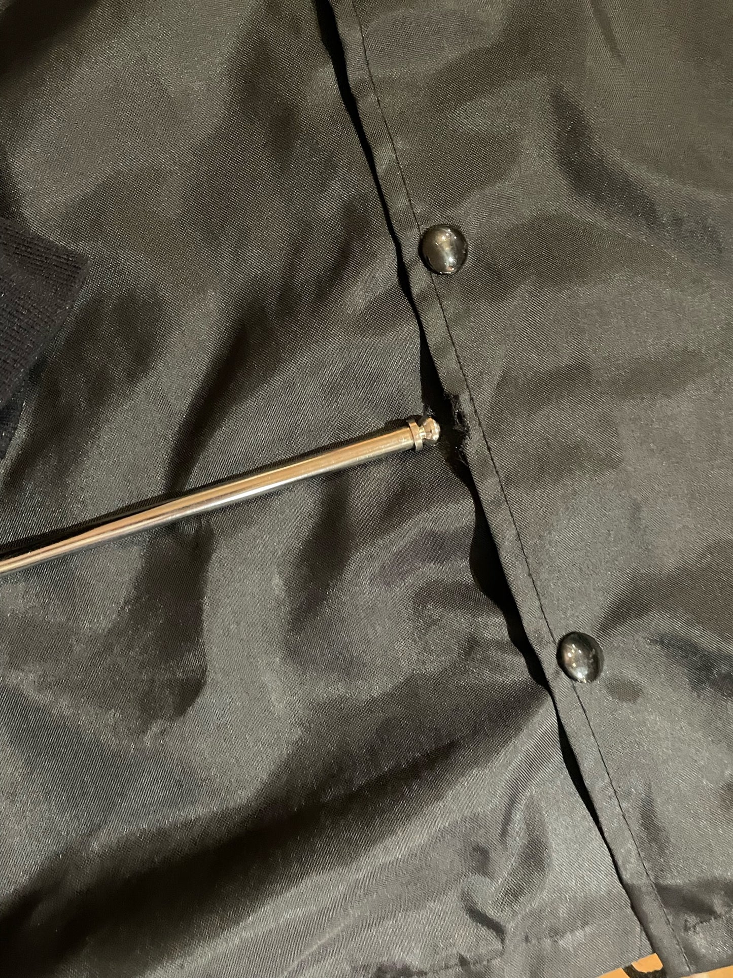 VINTAGE 90s WU WEAR "WORLD WIDE" WINDBREAKER JACKET SZ: L