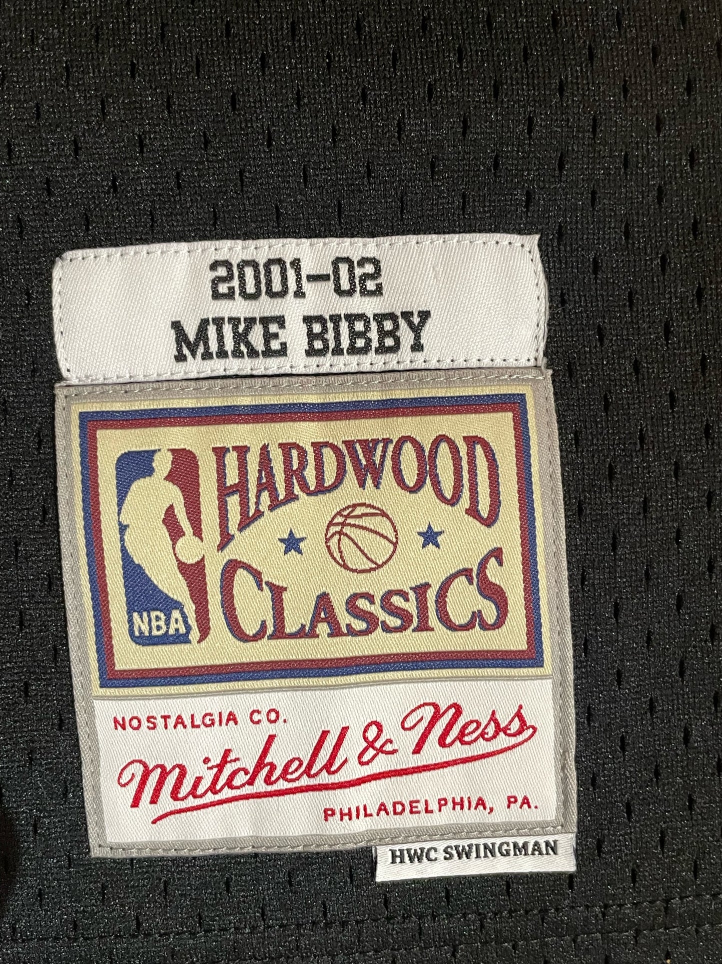 MITCHELL & NESS SACRAMENTO KINGS "MIKE BIBBY" NBA JERSEY SZ: S