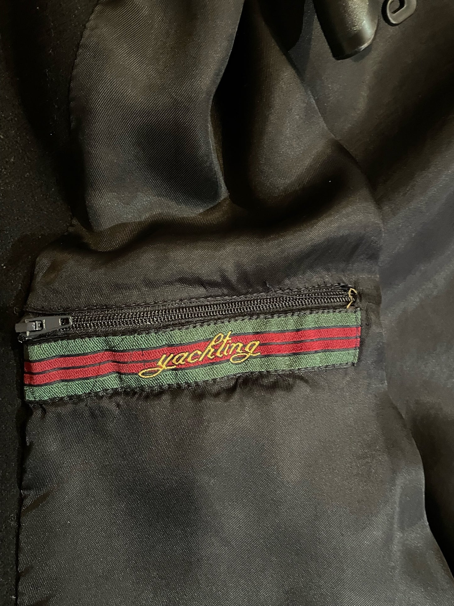 VINTAGE PAUL & SHARK YACHTING WOOL JACKET  SZ: L