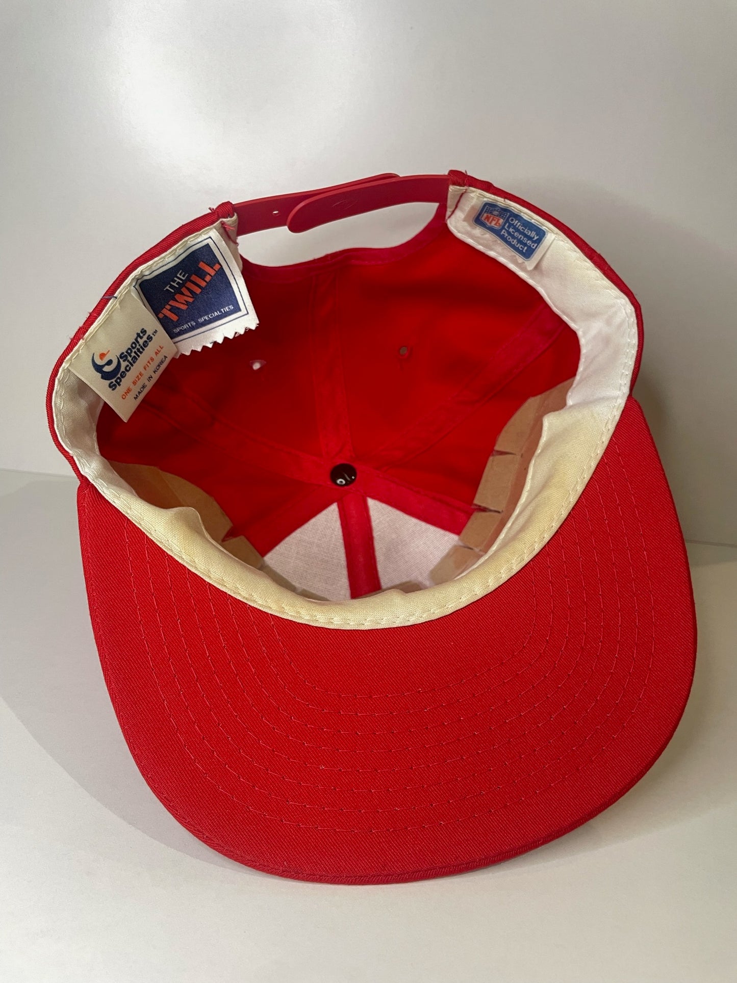 VINTAGE 90s SAN FRANCISCO 49ERS SPORTS SPECIALTIES SNAPBACK CAP HAT