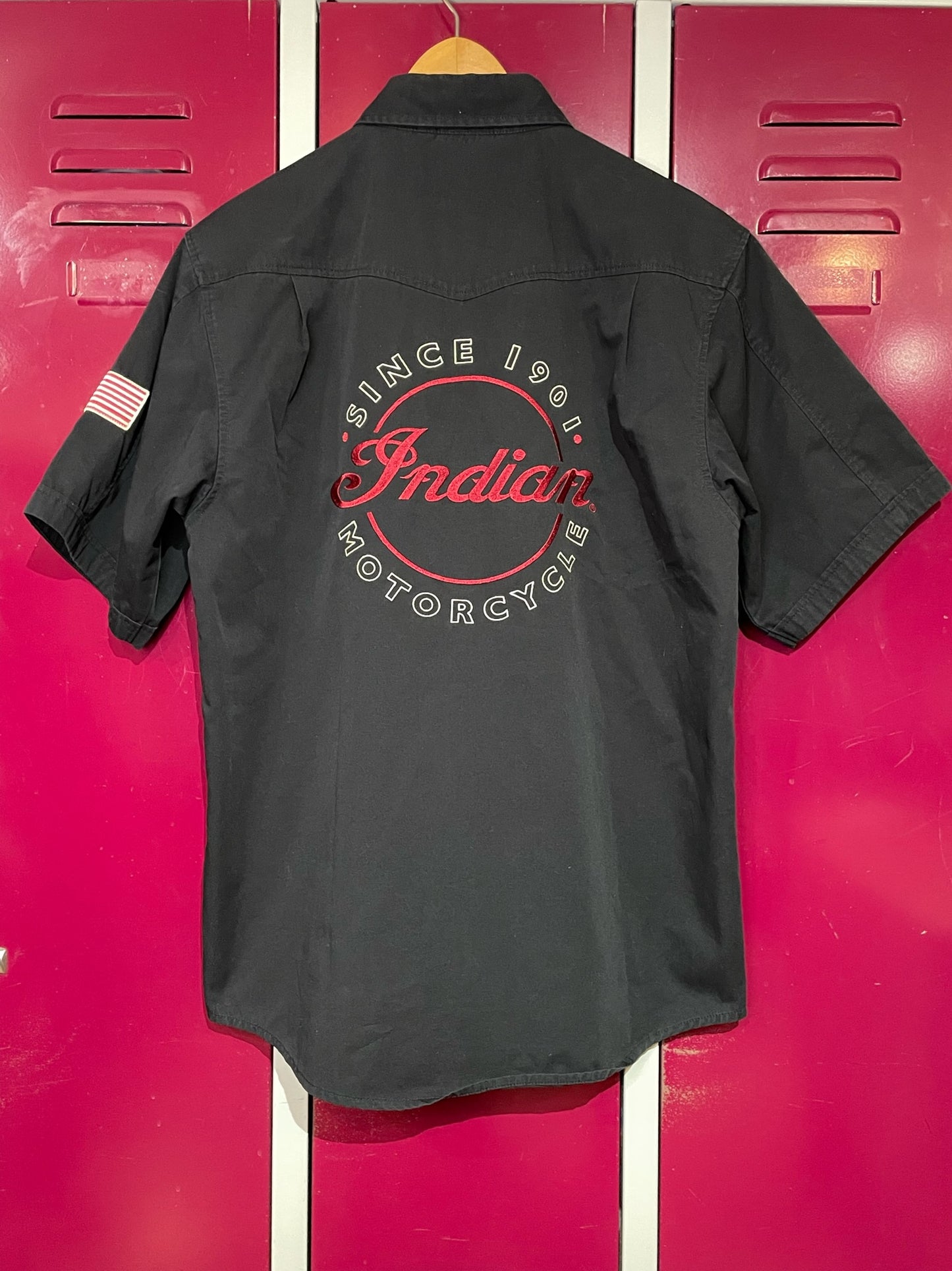 INDIAN MOTORCYCLE SHORT SLEEVES SHIRT SZ: M