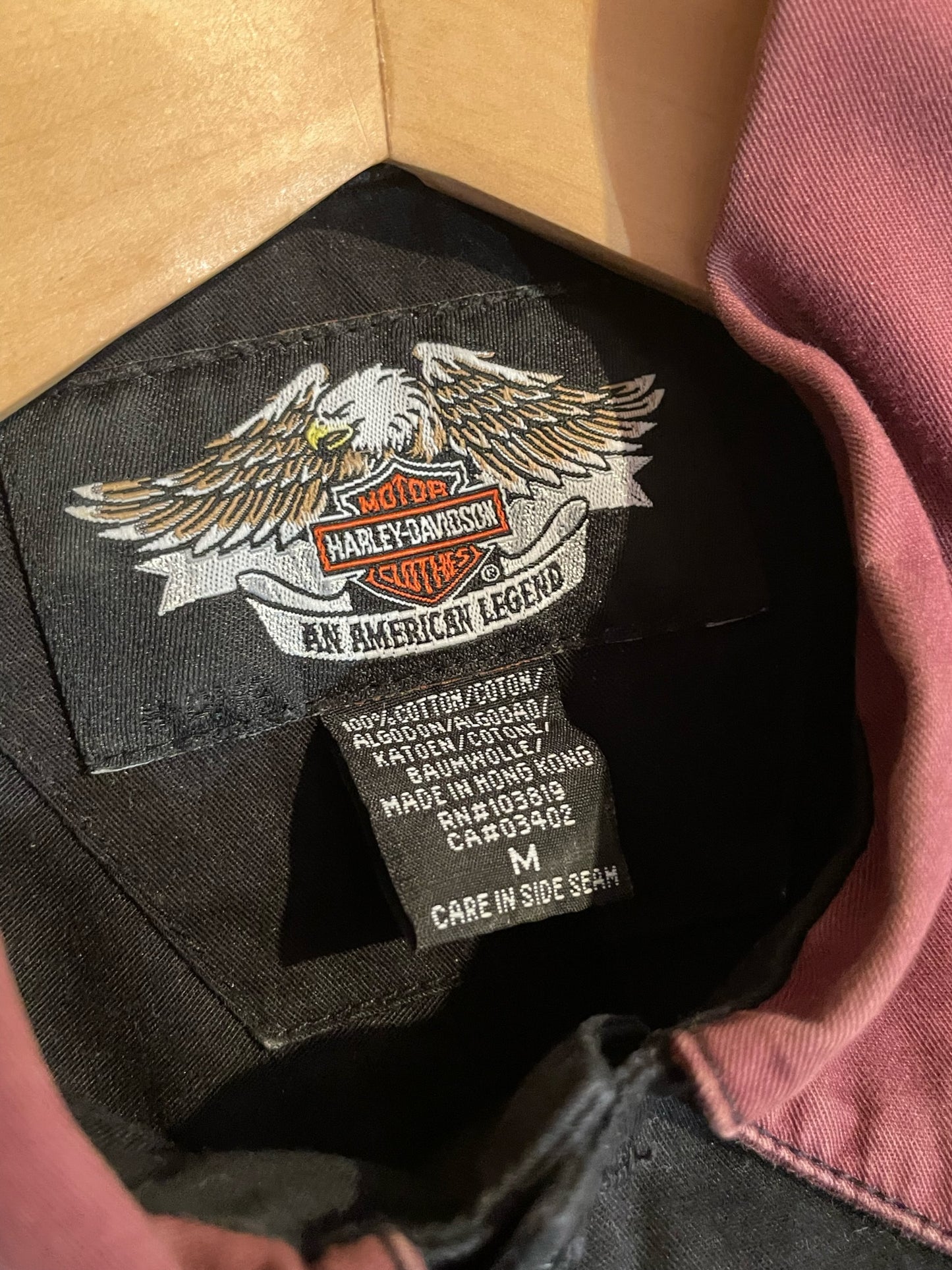 HARLEY DAVIDSON "MILWAUKEE" SHORT SLEEVES SHIRT SZ: M