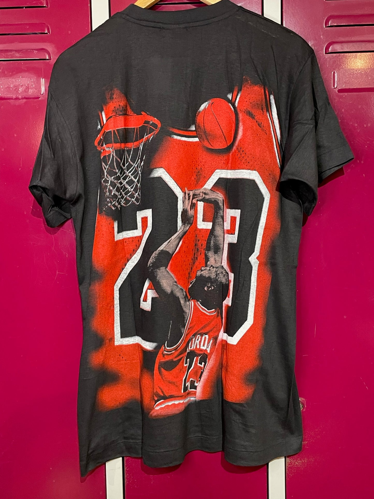 VINTAGE 90s HELTER SHELTER MICHAEL JORDAN "BOOTLEG" T-SHIRT  SZ: XL