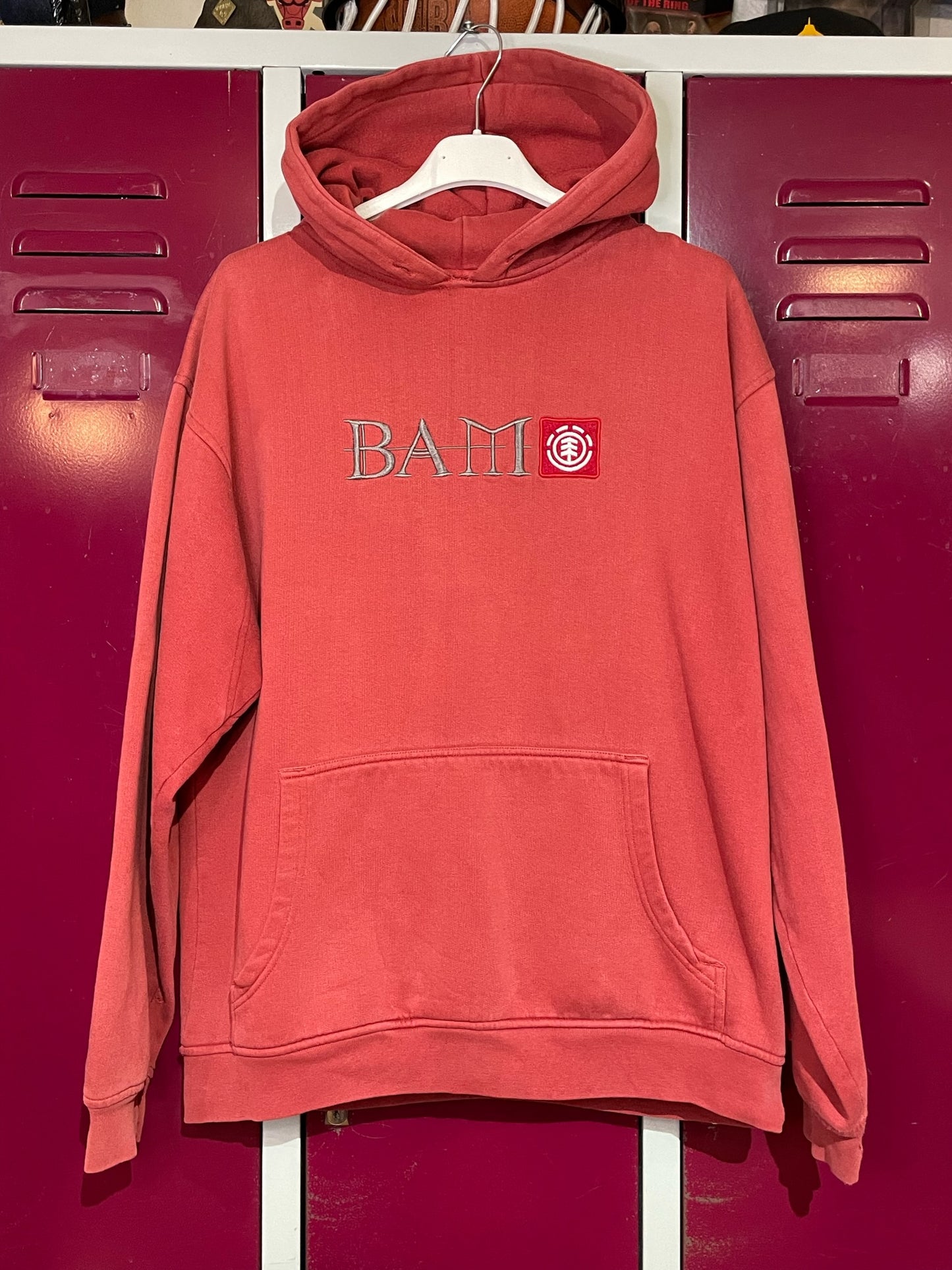 VINTAGE 00s ELEMENT "BAM MARGERA" SKATEBOARD HOODIE SZ: S