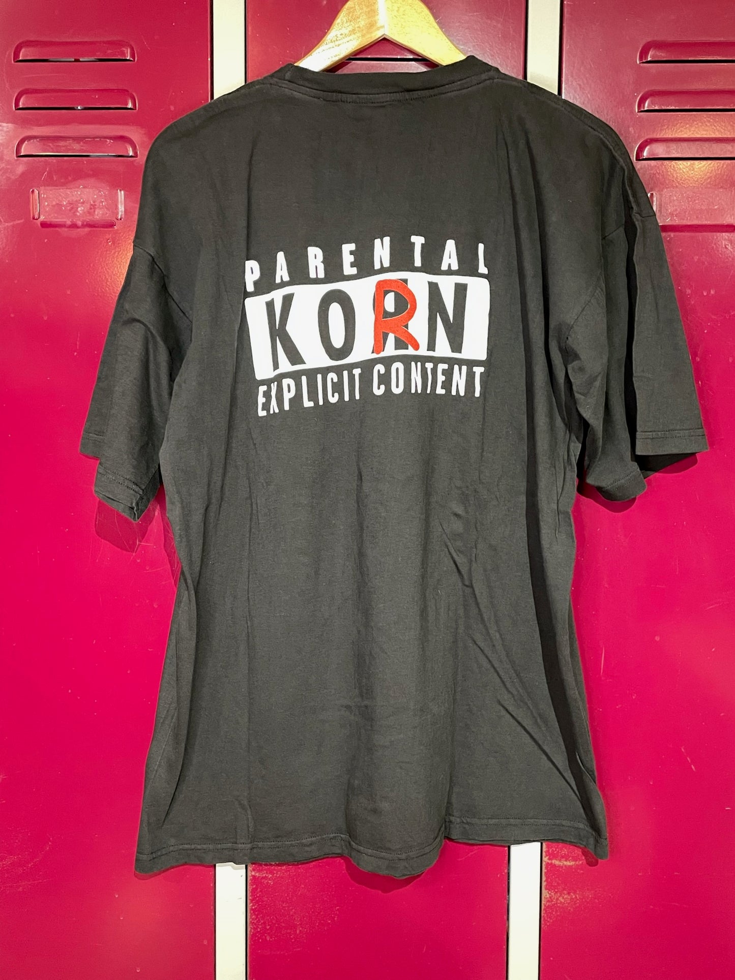 KORN "TAKE A LOOK IN THE MIRROR" 2004 MUSIC BAND T-SHIRT SZ: XL