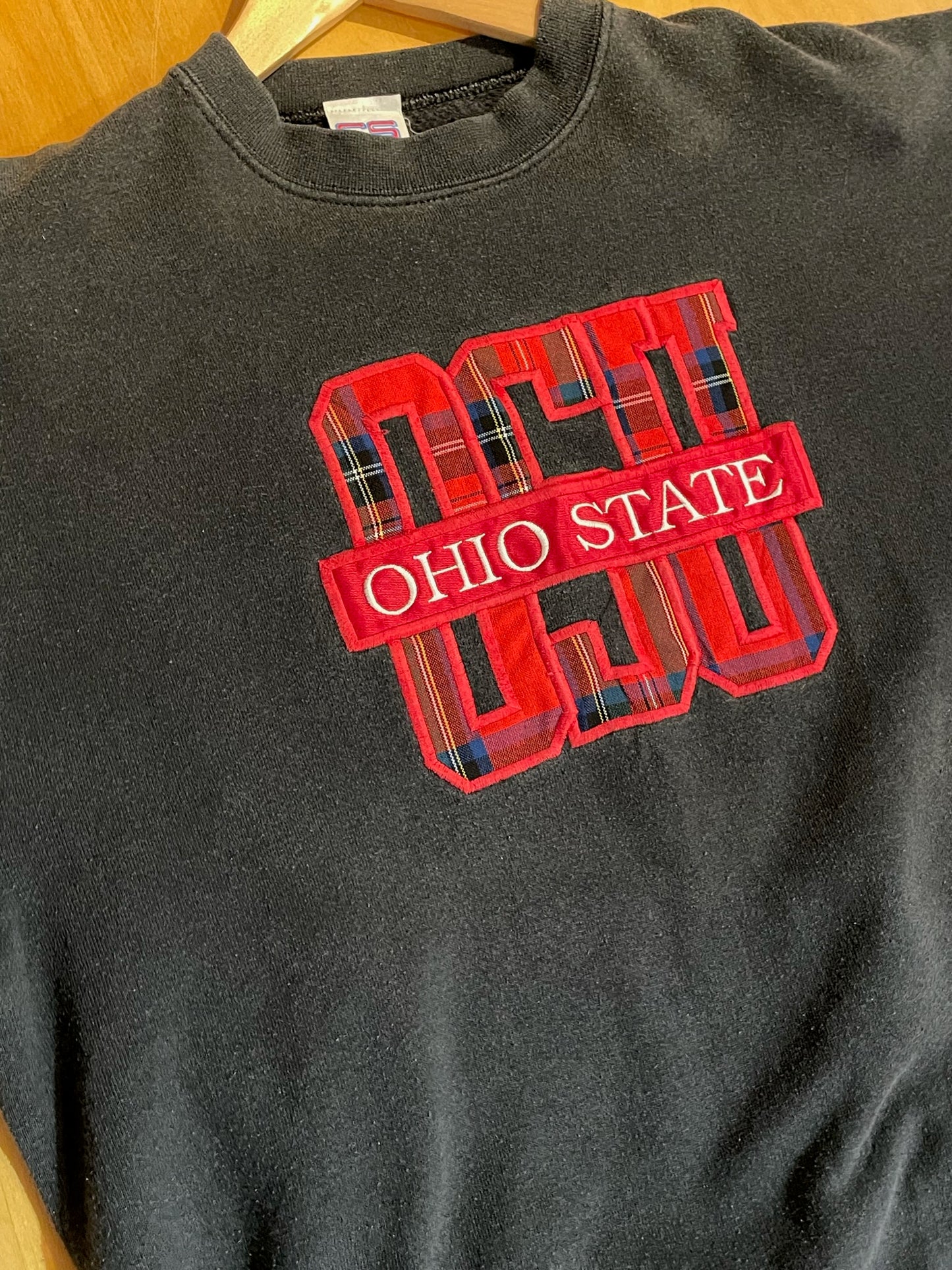 VINTAGE 90s OHIO STATE UNIVERSITY CREWNECK SWEATSHIRT SZ: L