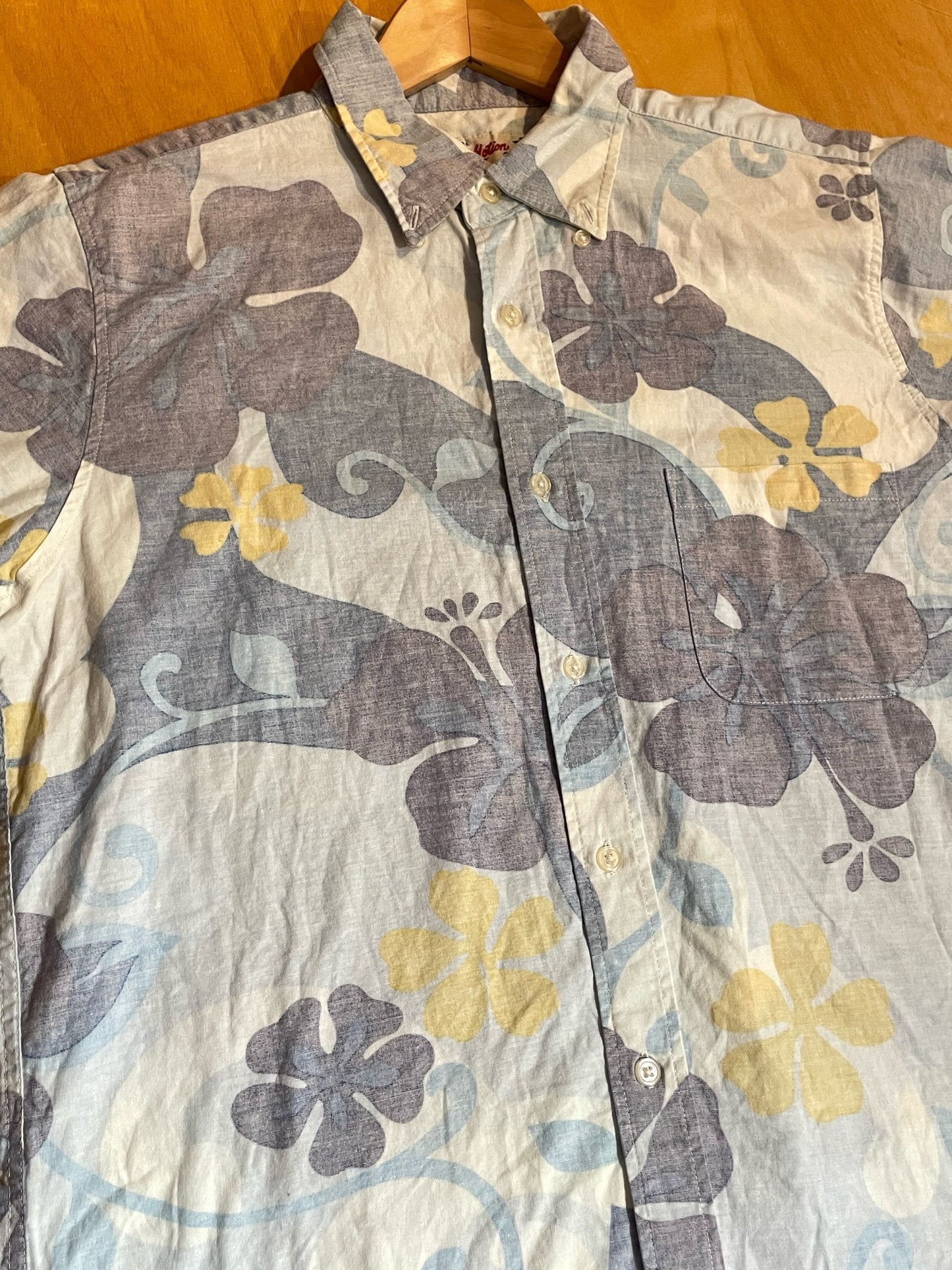 VINTAGE LOCAL MOTION ORIGINAL HAWAIIAN SHORT SLEEVES SHIRT  SZ: M