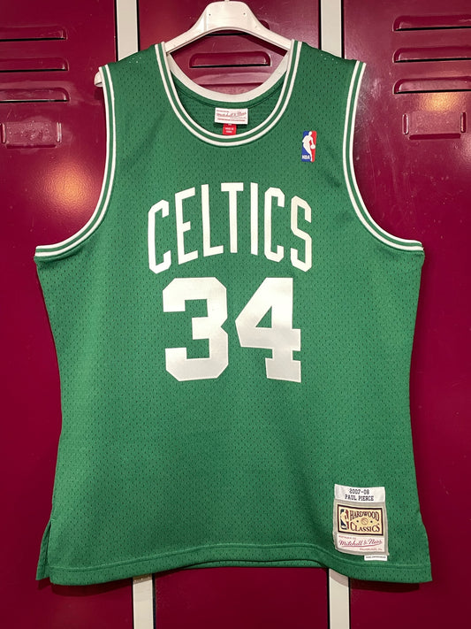 MITCHELL & NESS BOSTON CELTICS "PAUL PIERCE" NBA JERSEY  SZ: L