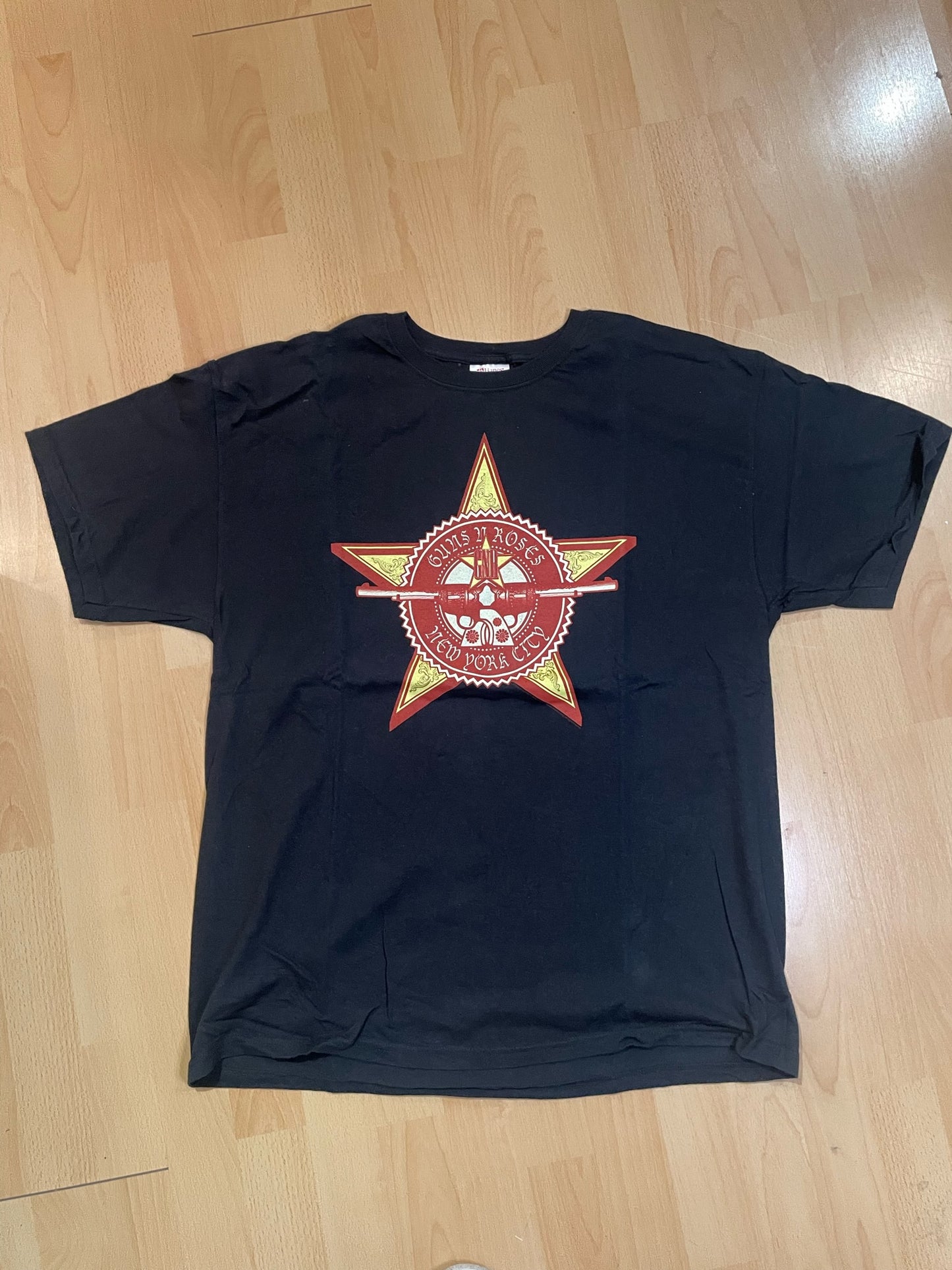 GUNS N ROSES "NEW YORK CITY" MUSIC BAND T-SHIRT SZ: XL