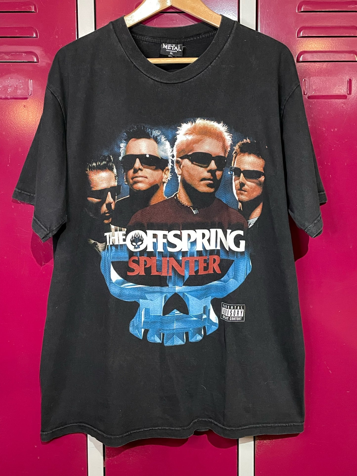 VINTAGE 00s THE OFFSPRING "SPLINTER" MUSIC BAND T-SHIRT SZ: XL