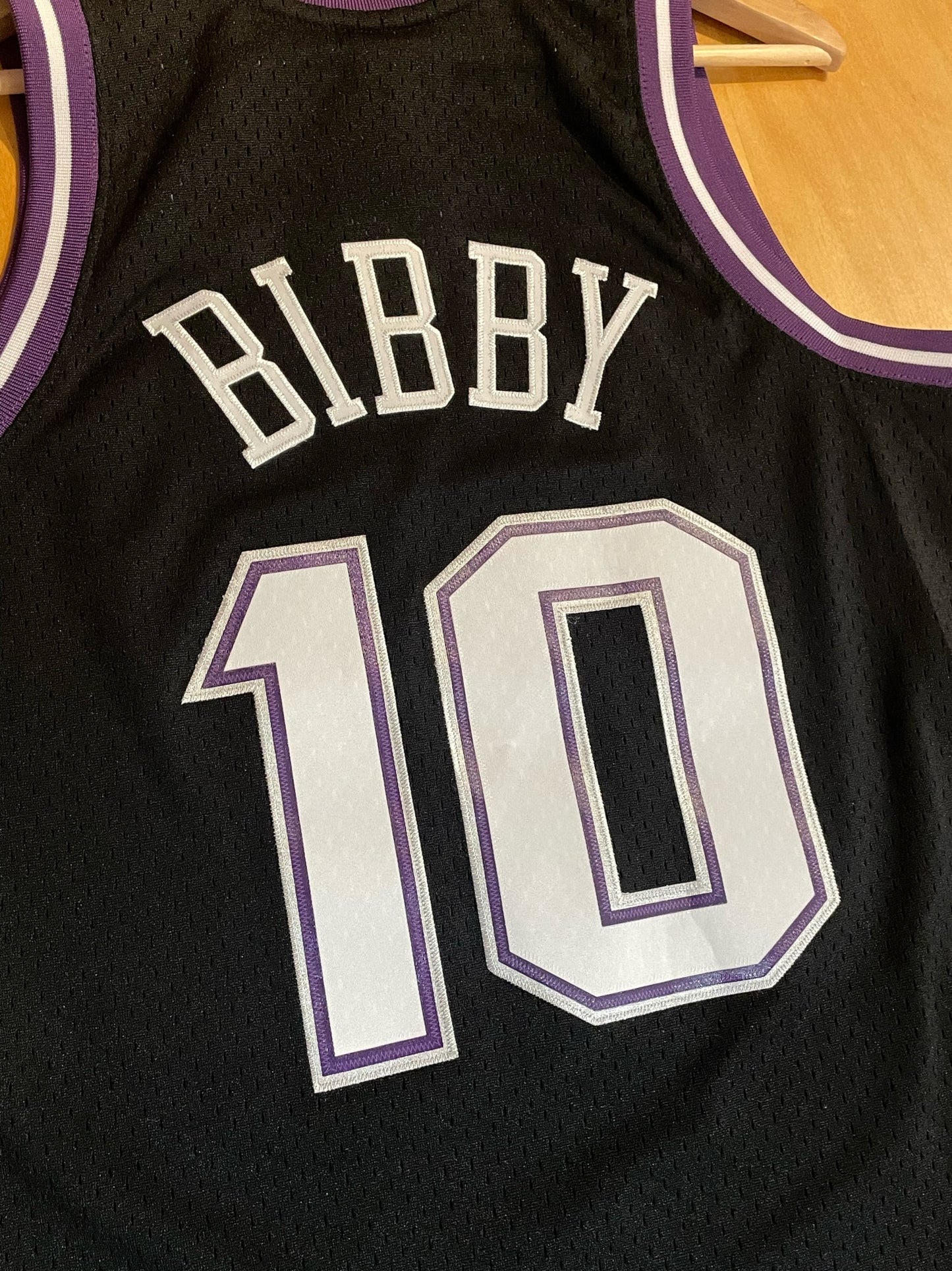 MITCHELL & NESS SACRAMENTO KINGS "MIKE BIBBY" NBA JERSEY SZ: S