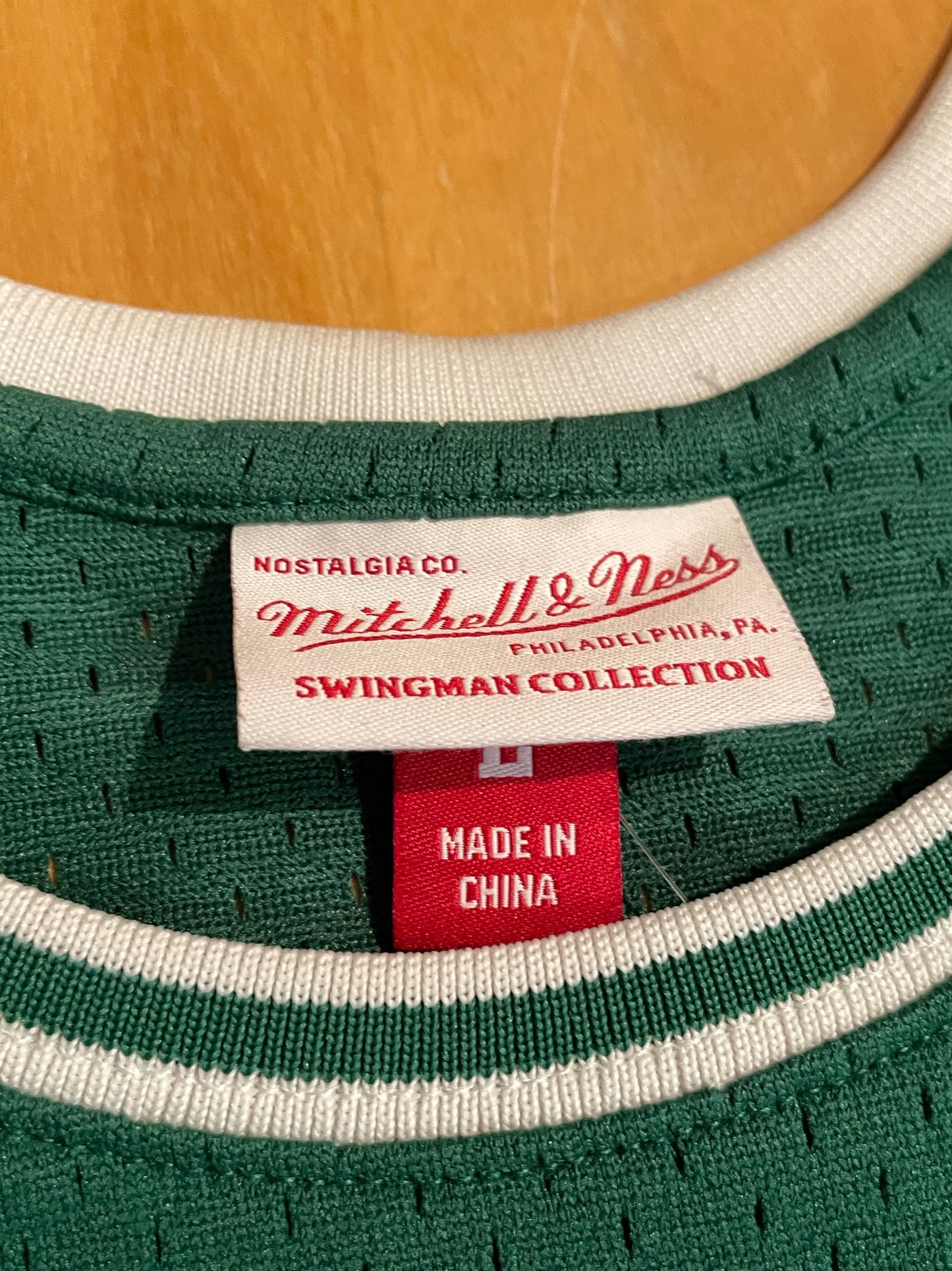 MITCHELL & NESS BOSTON CELTICS "PAUL PIERCE" NBA JERSEY SZ: L